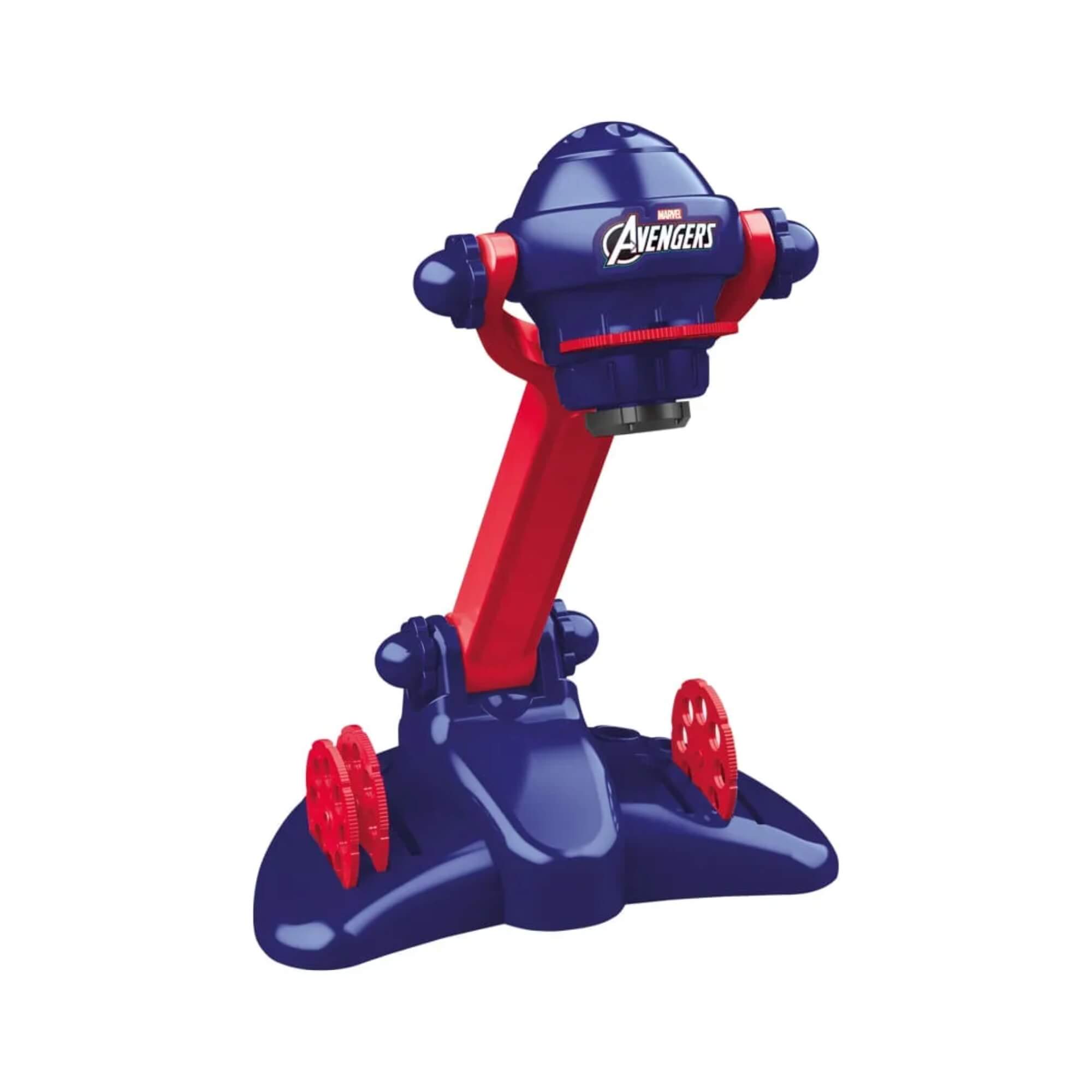 COMP Kit Projetor de Desenhos Avengers + Tapete Mágico Acqua p/ Colorir com Canetinhas Multikids