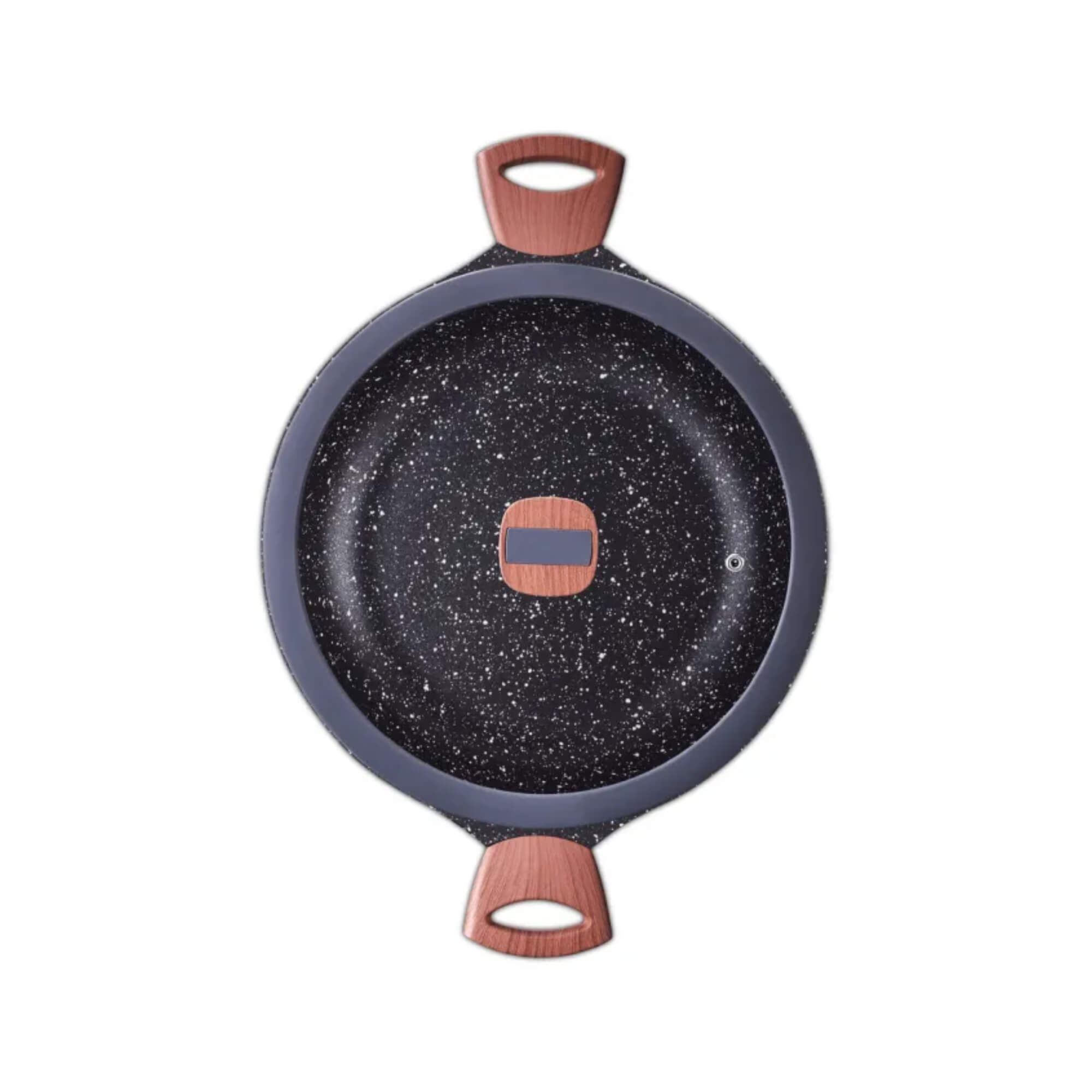 Caçarola 28cm Linha Titanium 6,4L com Tampa de Vidro MTA - 8475