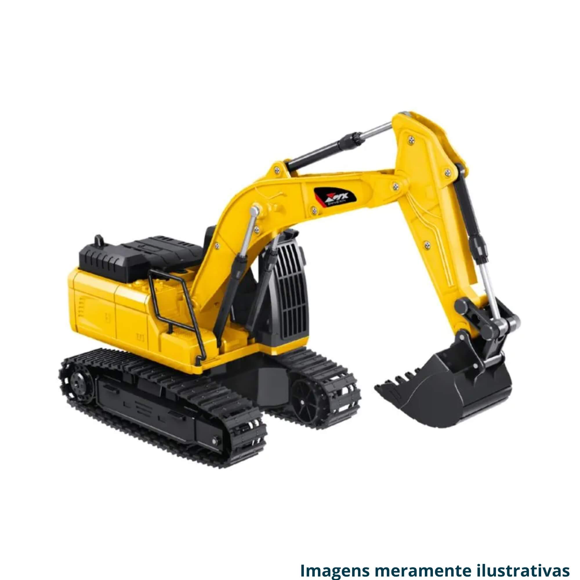 Brinquedo Infantil Escavadeira com Controle Remoto Fenix Brinquedos - CCT-450