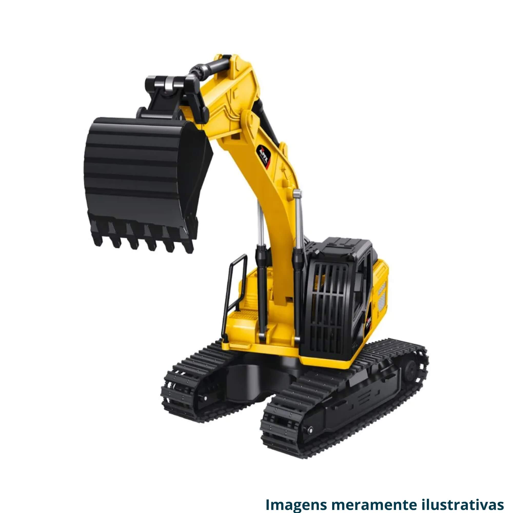 Brinquedo Infantil Escavadeira com Controle Remoto Fenix Brinquedos - CCT-450