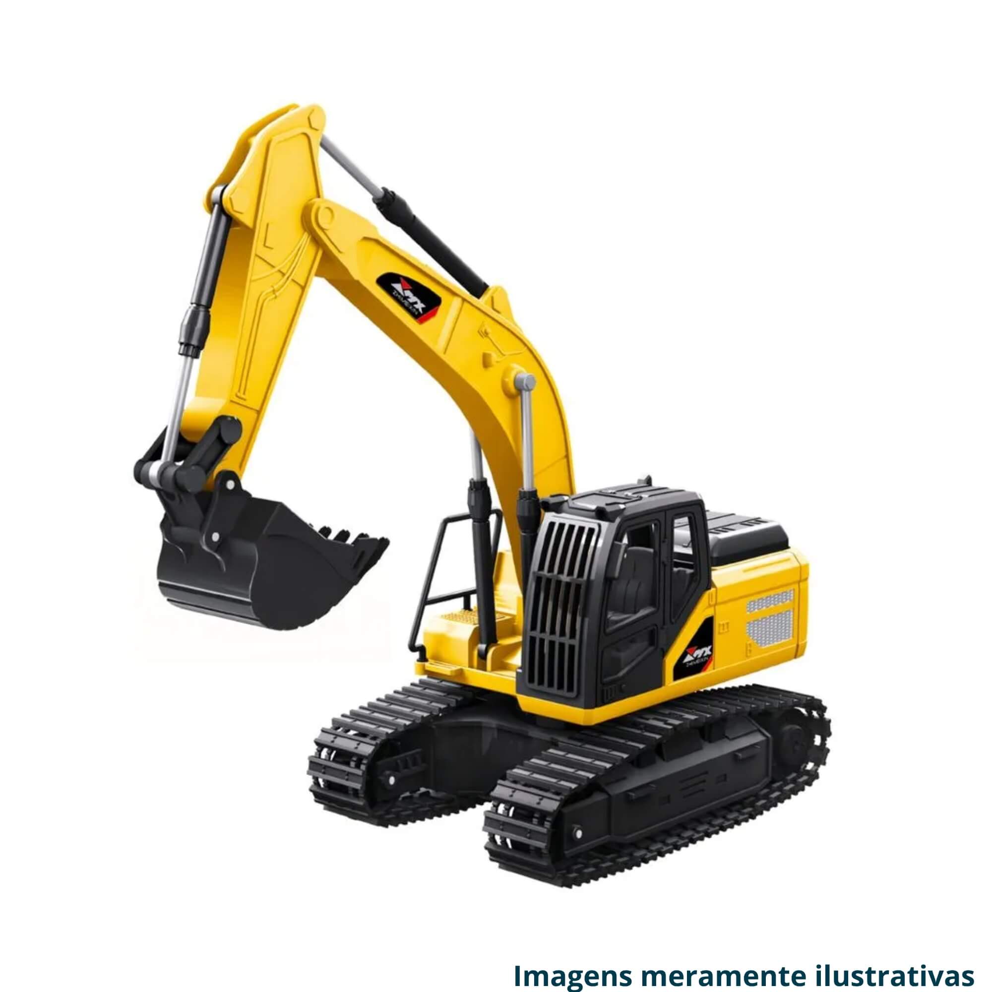 Brinquedo Infantil Escavadeira com Controle Remoto Fenix Brinquedos - CCT-450