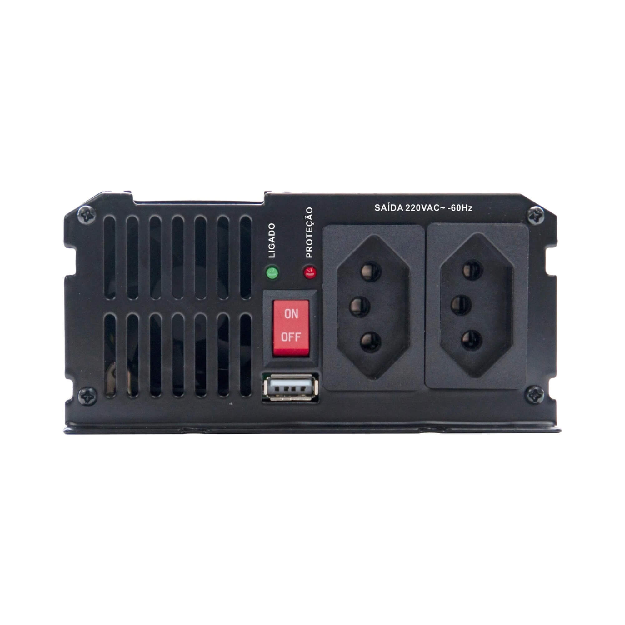 Inversor de Onda Modificada MSW1215 1500W 12V/220V USB Hayonik - 0000084821
