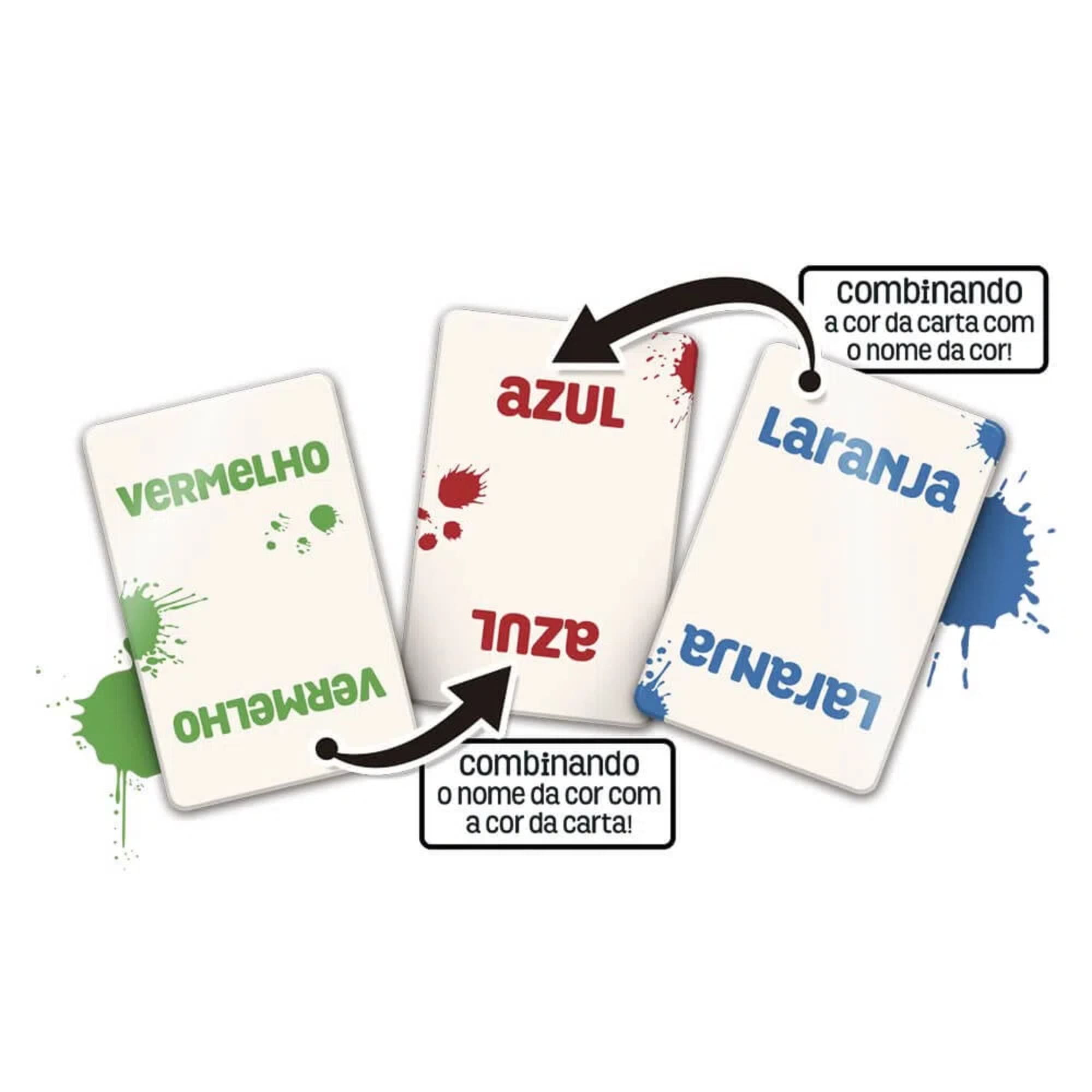 COMP Kit Boneco Chase 40cm Patrulha Canina Mimo + Jogo de Cartas Color Addict 110 Cartas Copag
