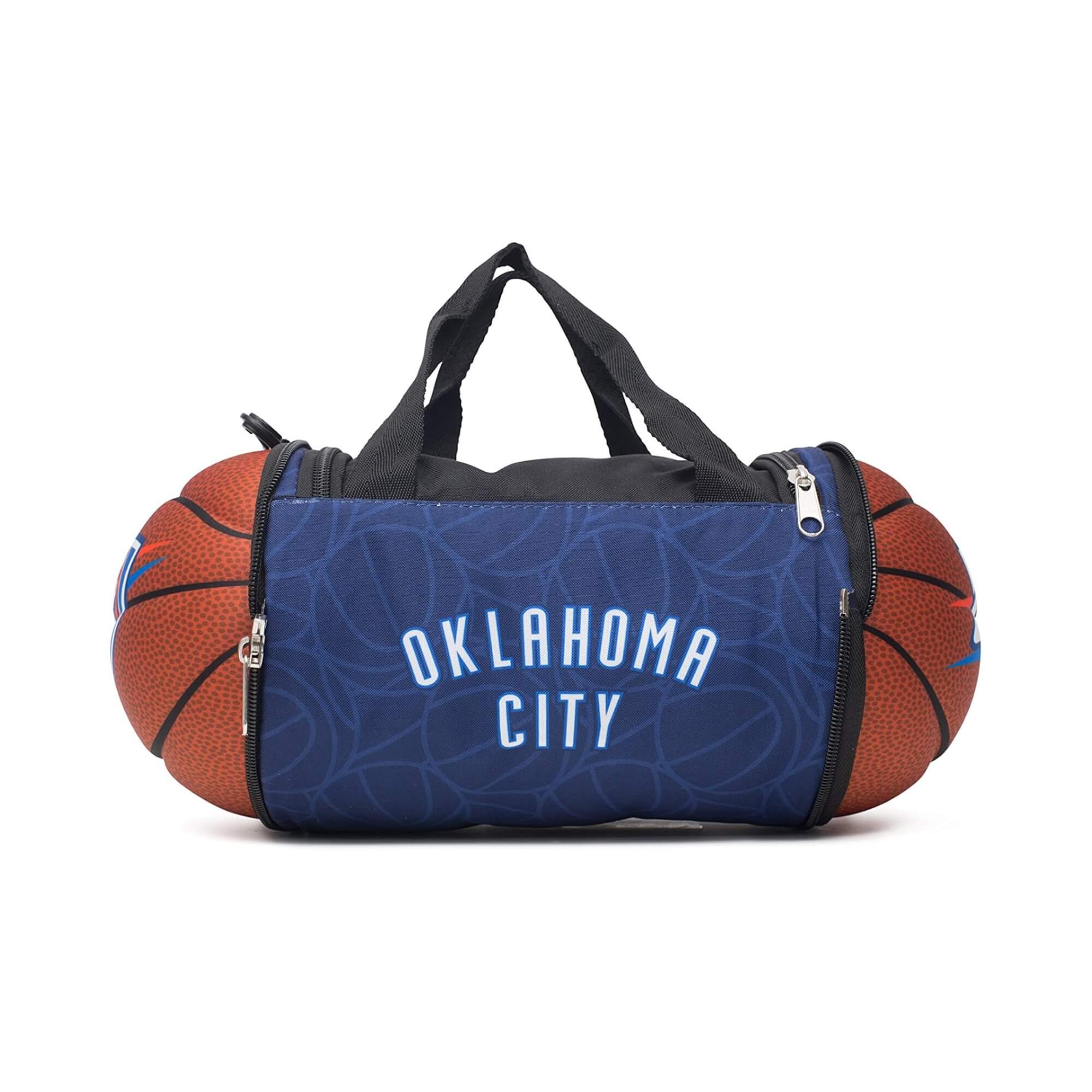 COMP Kit Bolsa Térmica NBA Oklahoma City Thunder 4,7L + Garrafa Dobrável 550ml Futebol e Magia