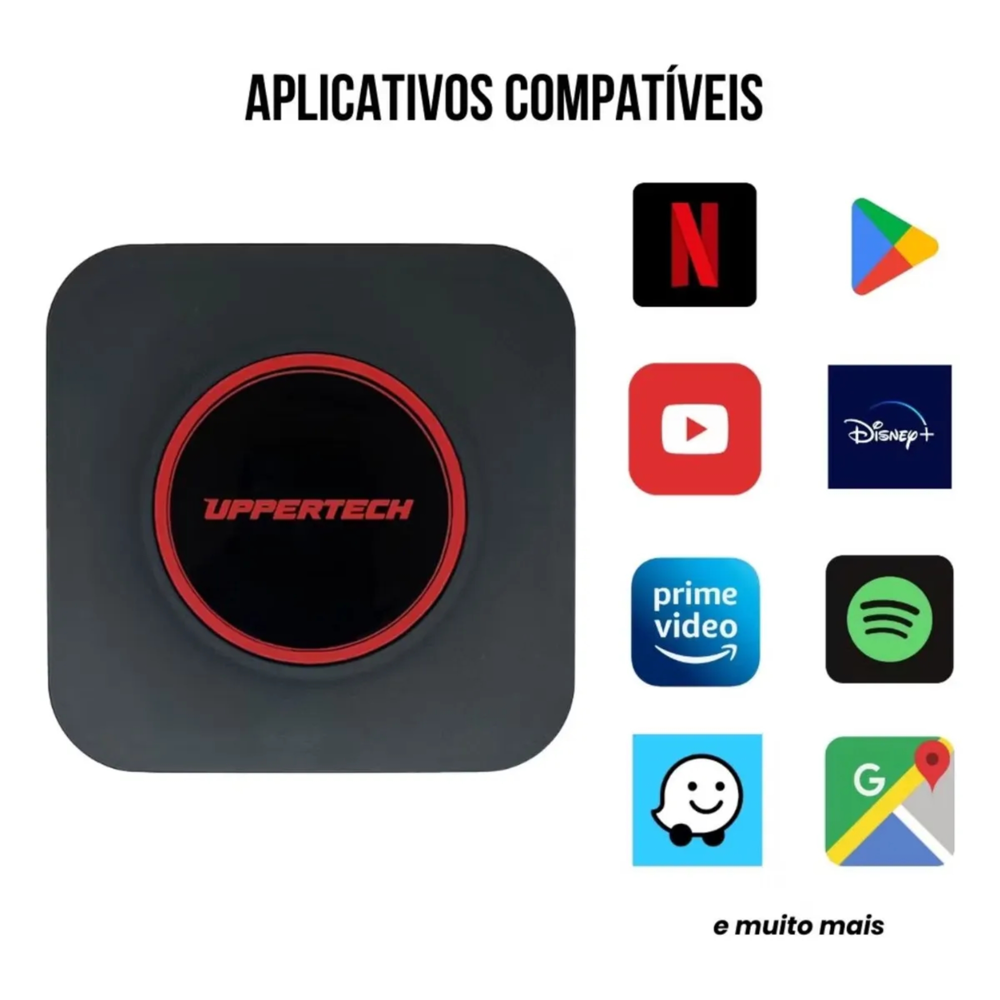 Streaming Box Privilege G2 Octacore 8GB RAM 128GB com Comando de Voz Uppertech - 5533