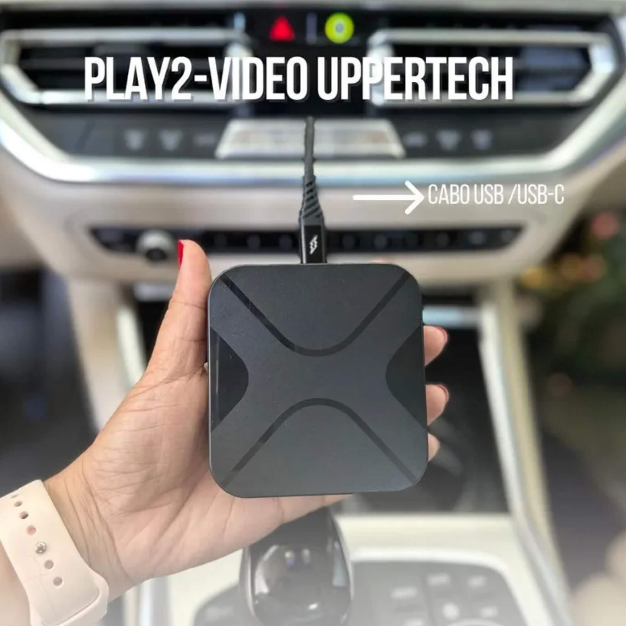Streaming Box Uppertech Quadcore 2GB RAM 16GB com Comando de Voz  Uppertech - 4958