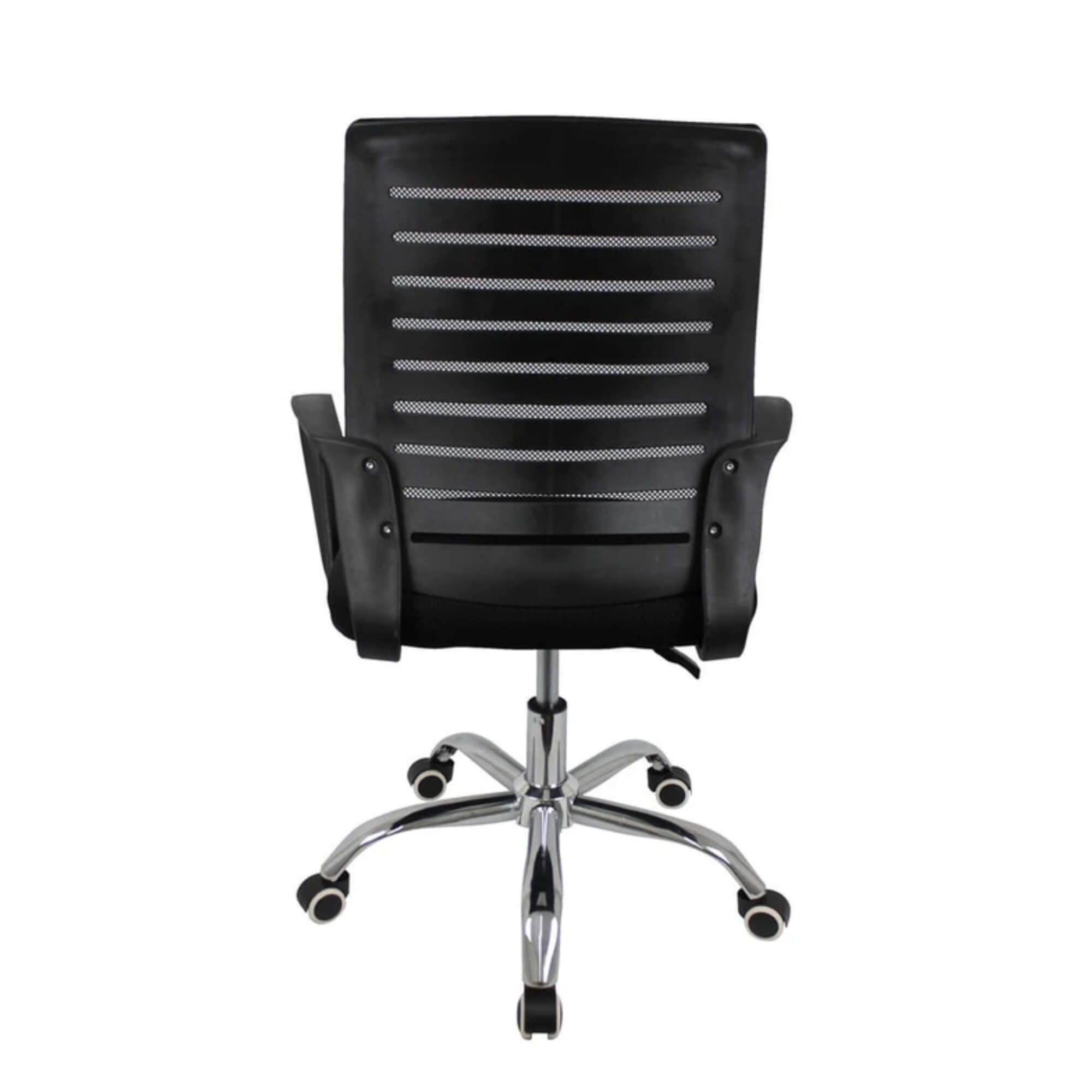 Cadeira Escritório Giratória Office Zebrada Estofado Mesh Conthey Evolux - N2232349