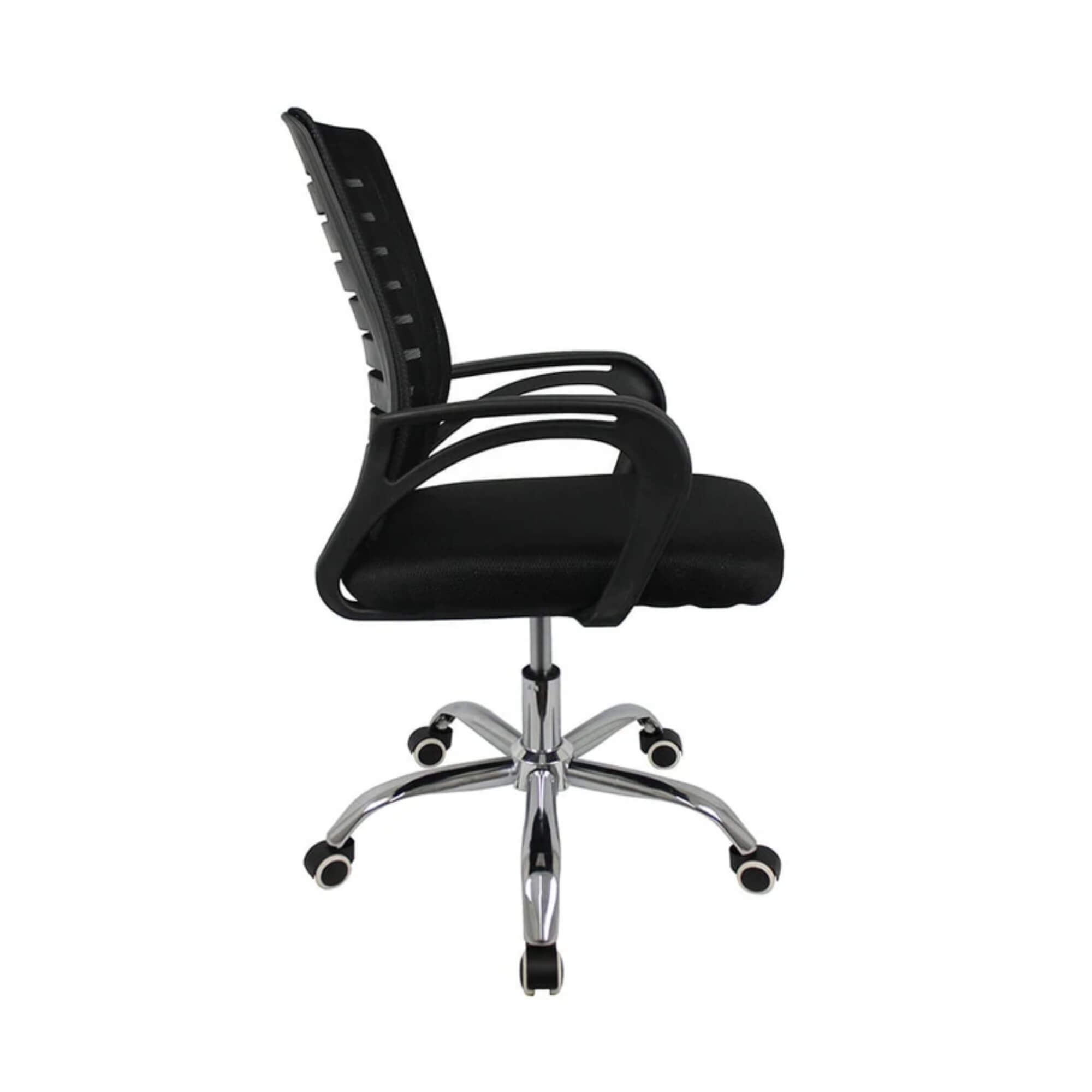 Cadeira Escritório Giratória Office Zebrada Estofado Mesh Conthey Evolux - N2232349
