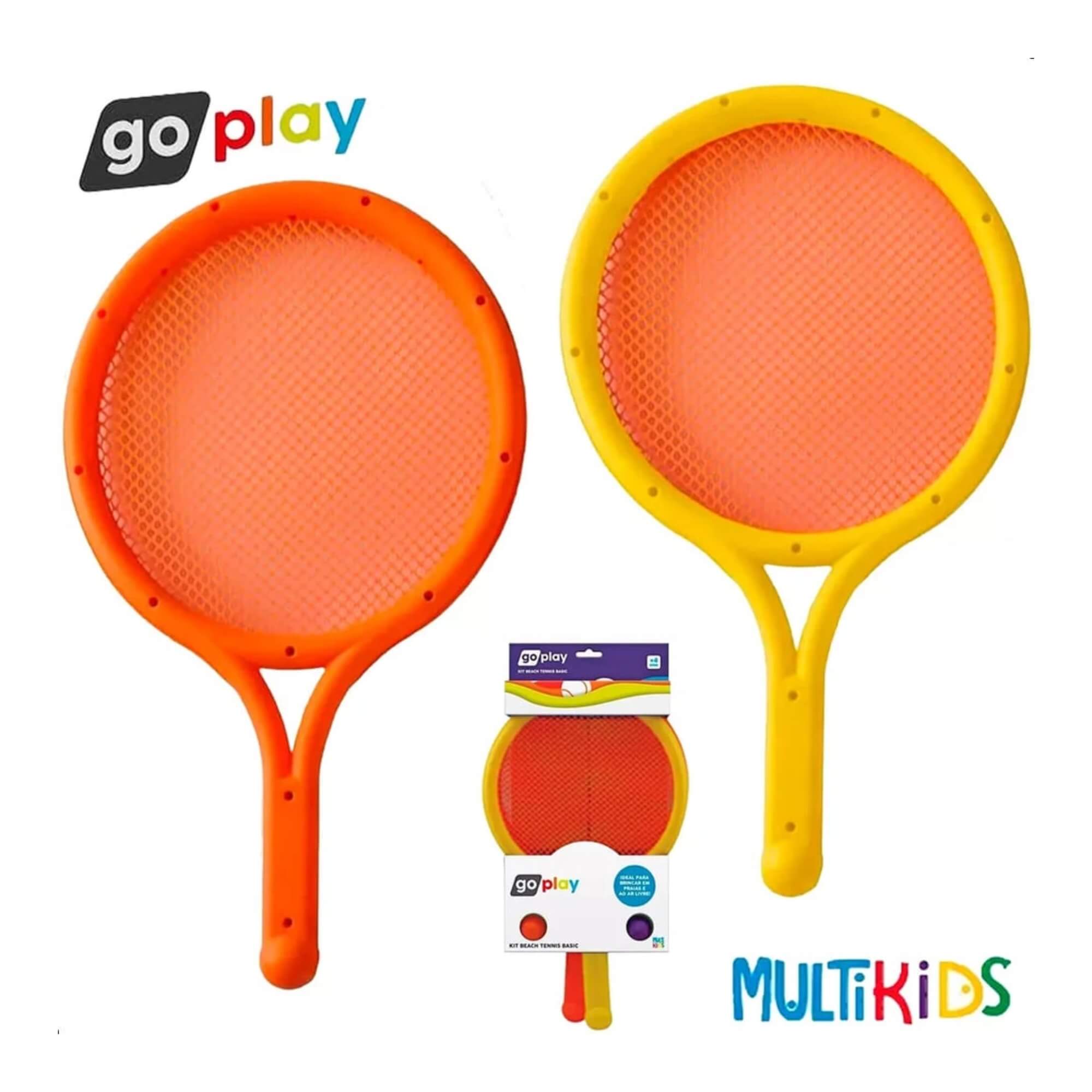 Raquete Go Play Beach Tennis Basico Multikids - BR1791