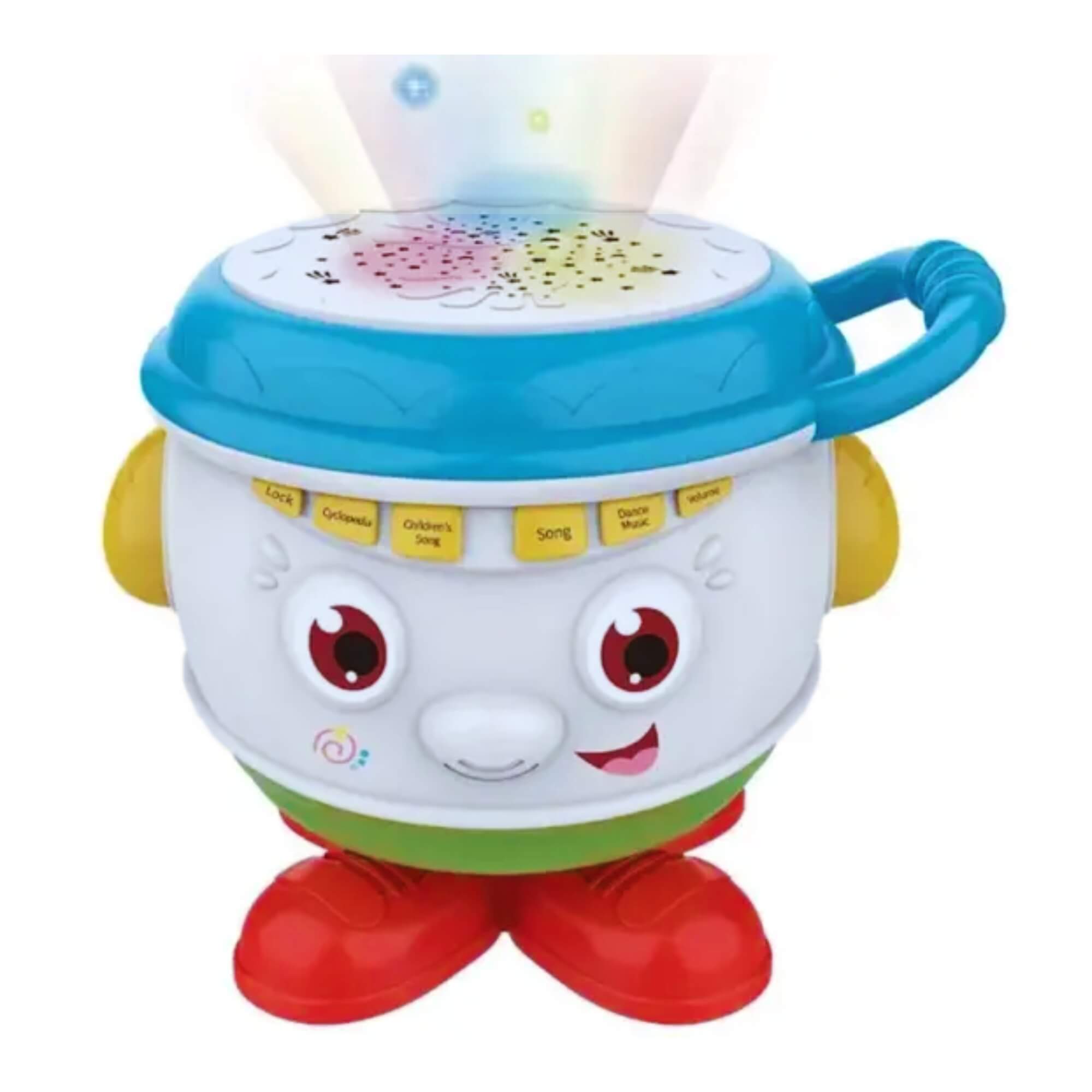 Tambor Magico C/ Luz, Som e Atividade Zippy Toys - 10363