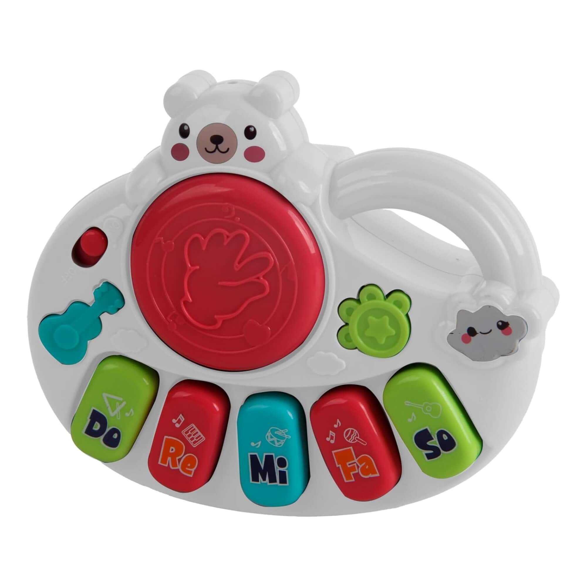 Teclado Musical Infantil Urso Zippy Toys - 10369