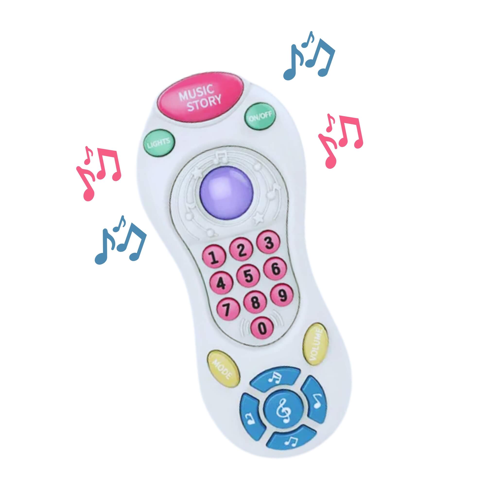 Controle Remoto Projetor Luz/Mus Zippy Toys - 10368