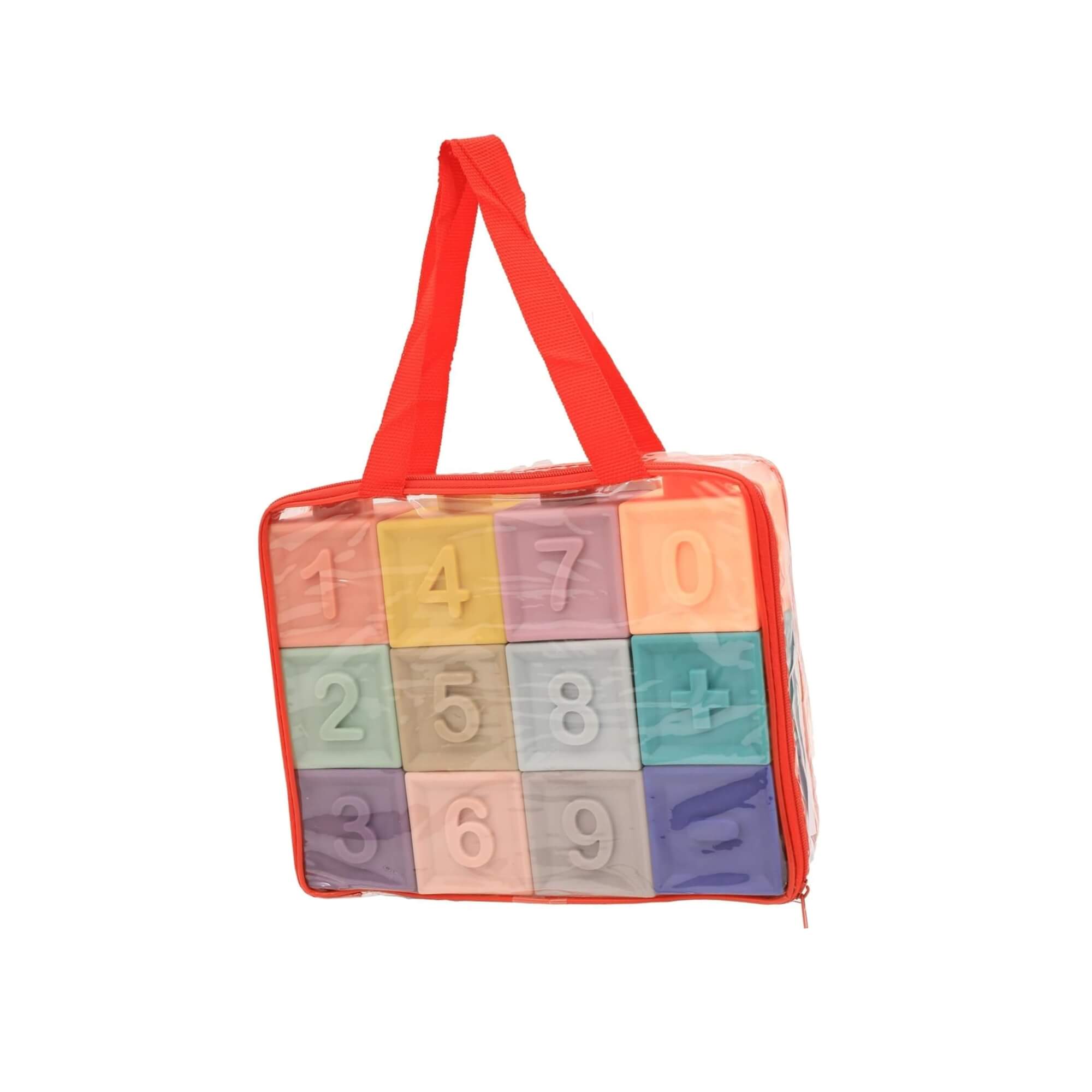 Kit com 12 Blocos Divertidos Sensoriais Zippy Toys - 10371