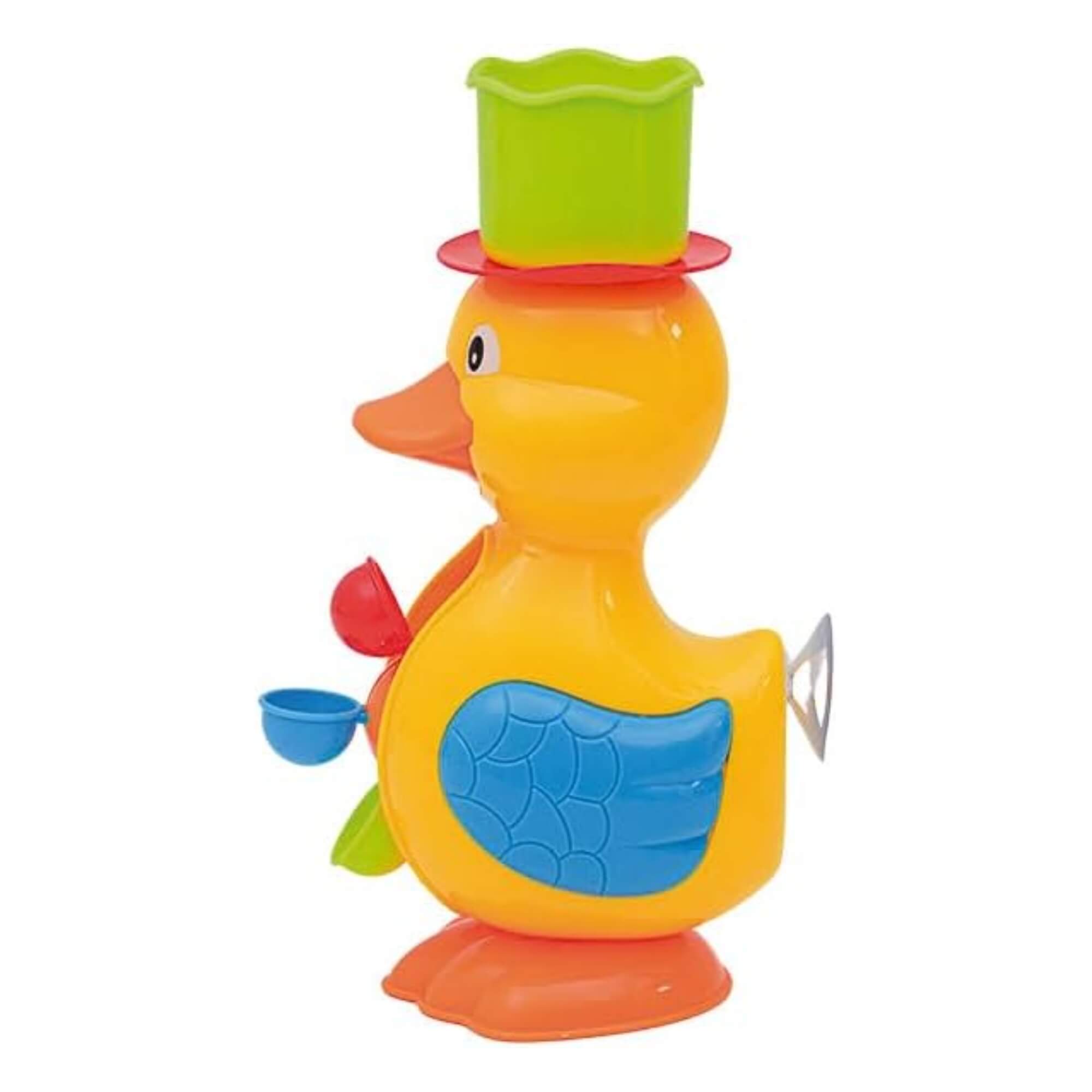 Pato Hora do Banho com Roda Giratória 28cm Zippy Toys - 10349