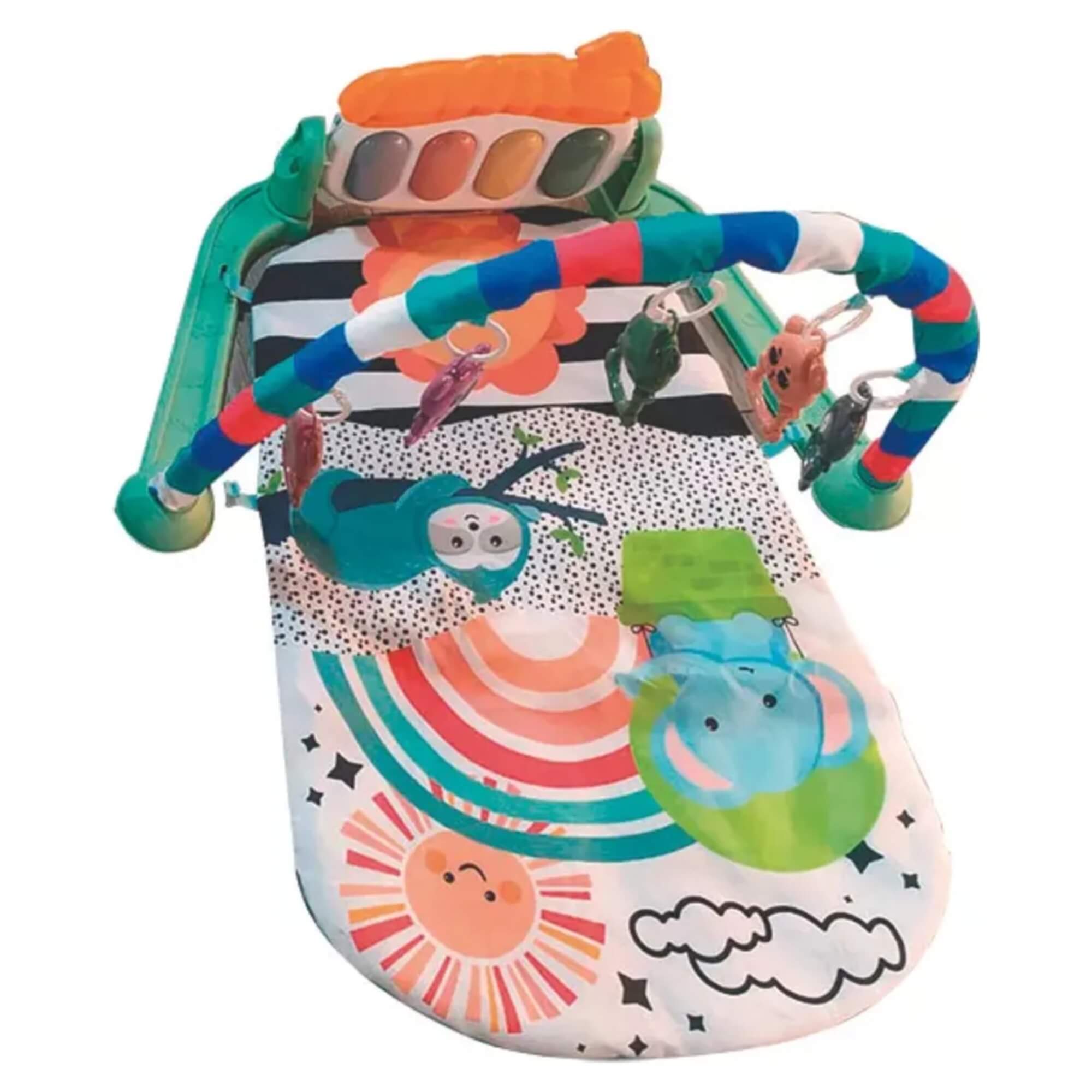 Tapete de Atividades Piano Interativo Casa Zippy Toys - 10373