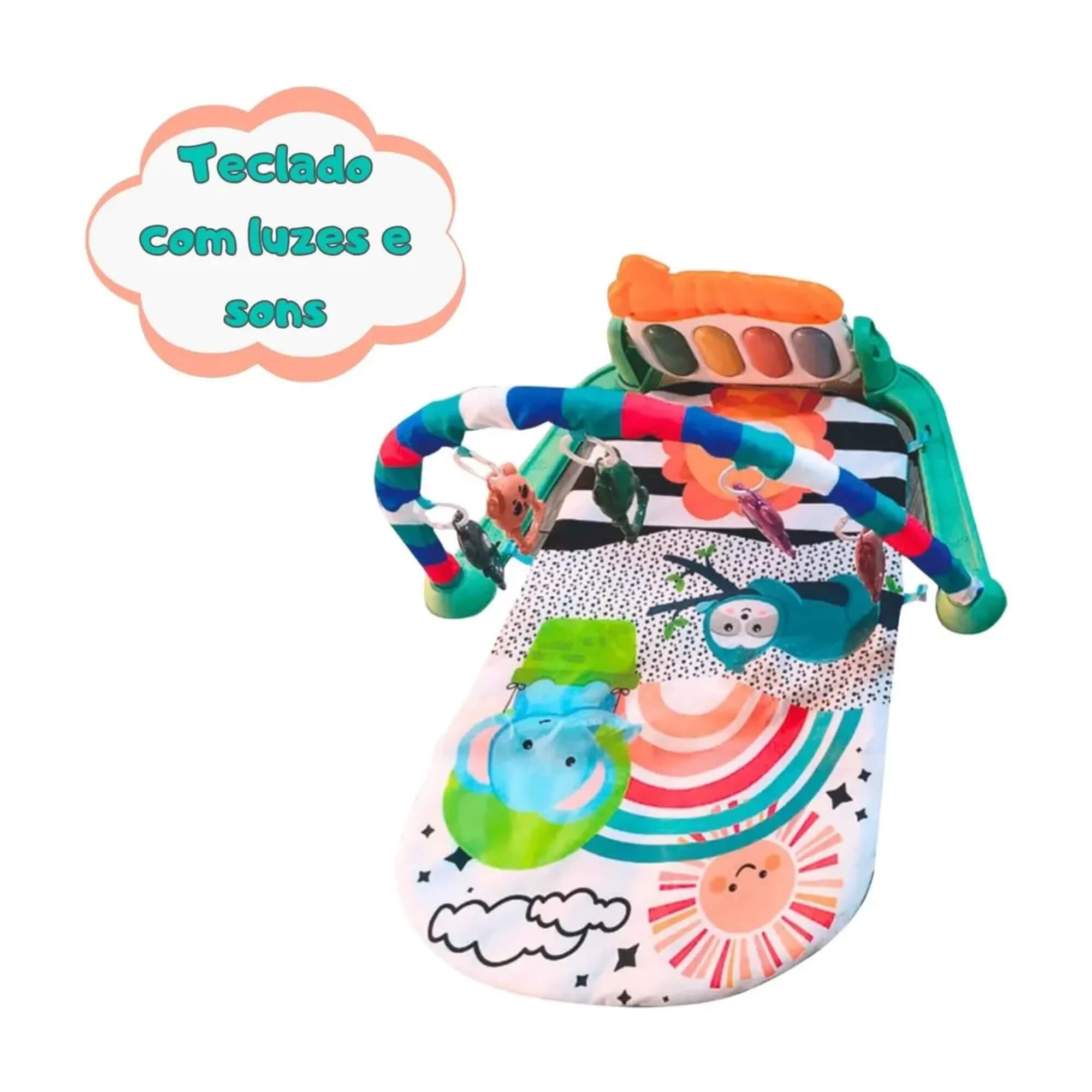 Tapete de Atividades Piano Interativo Casa Zippy Toys - 10373