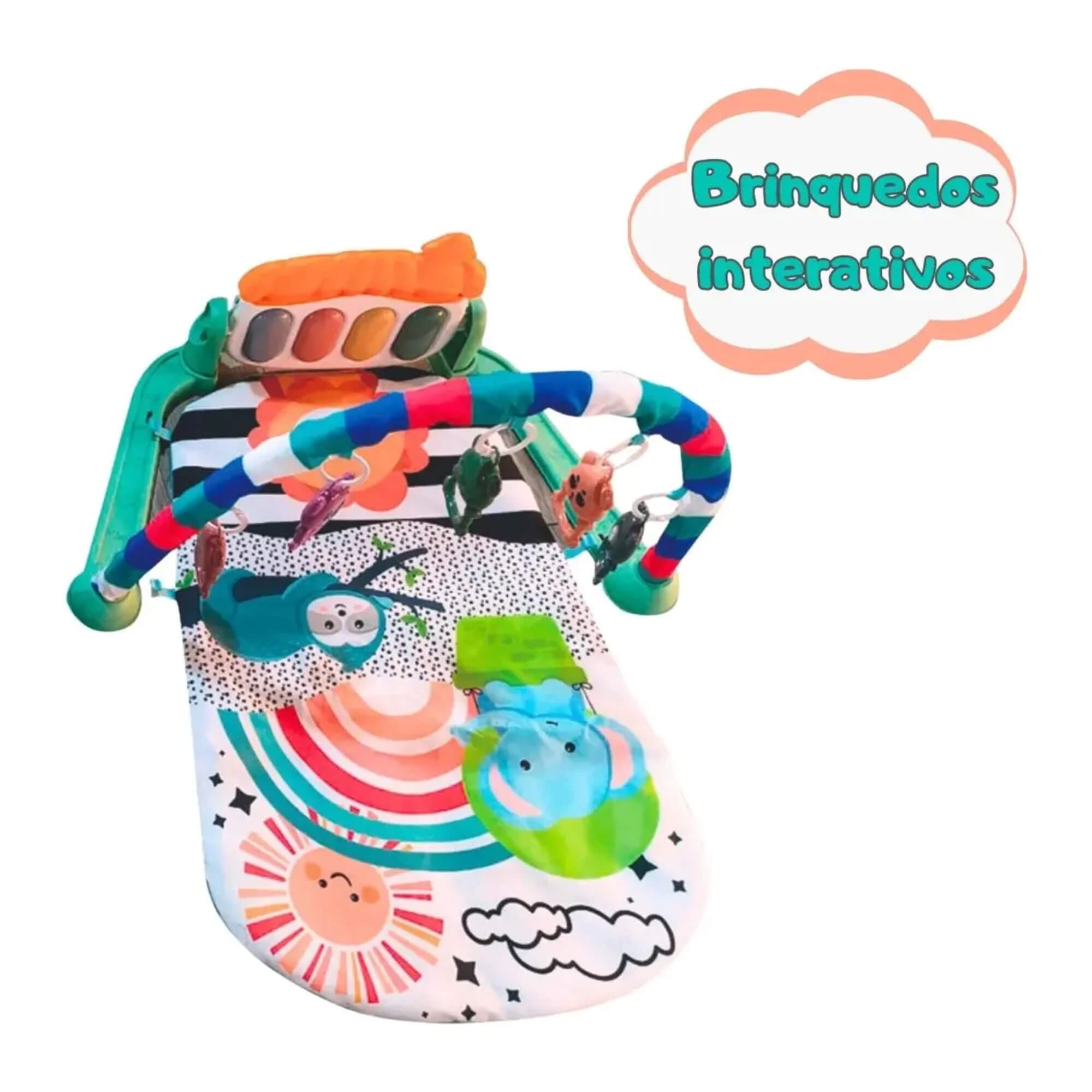 Tapete de Atividades Piano Interativo Casa Zippy Toys - 10373