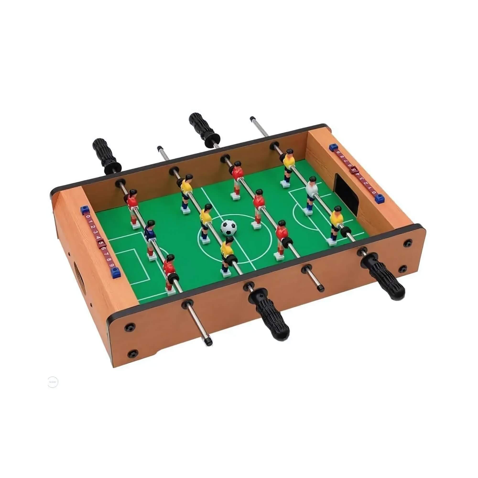 COMP Kit Mini Mesa de Sinuca + Mesa de Pebolim Madeira 51cm Zippy Toys