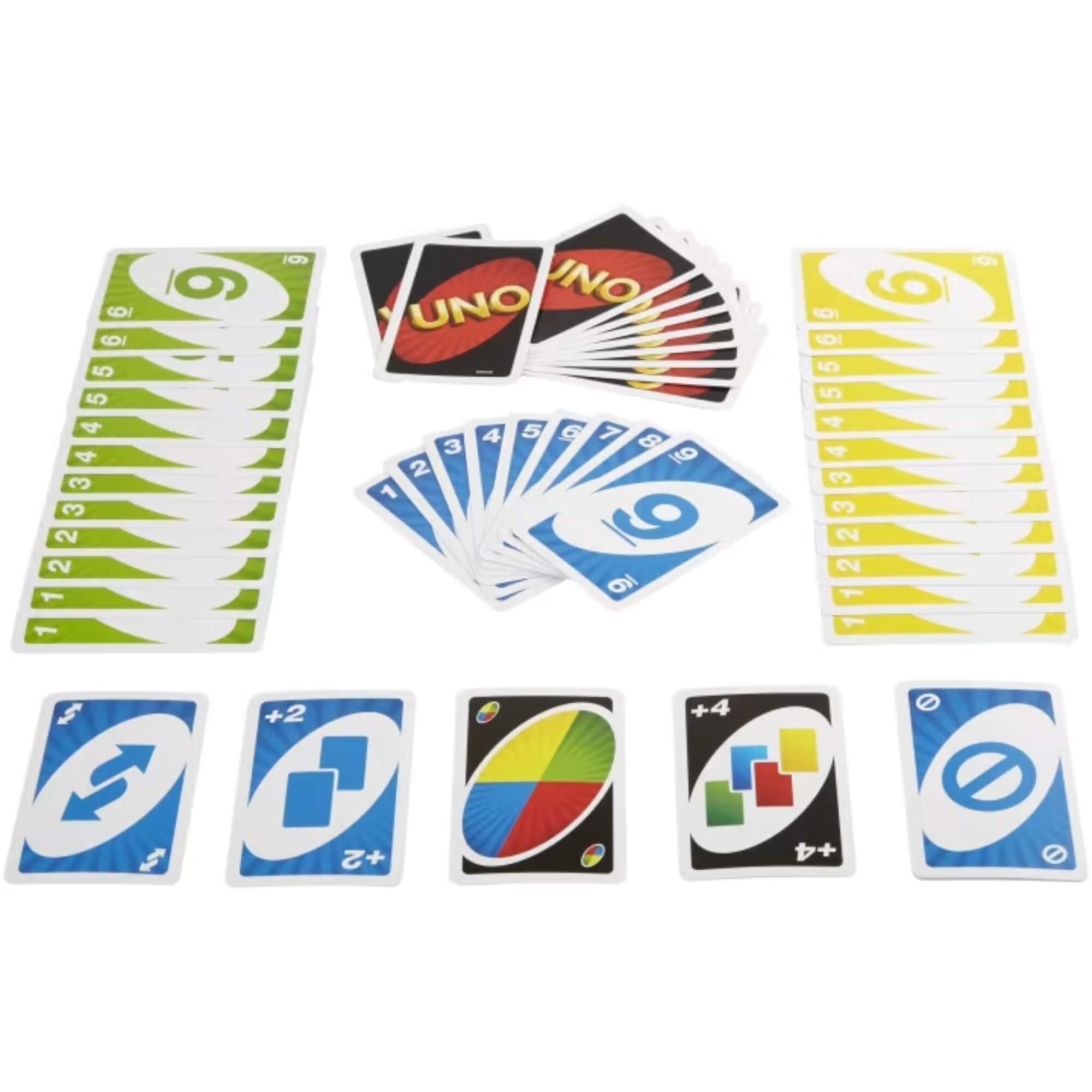COMP Kit Mesa de Pebolim Madeira 51cm Zippy Toys + UNO Mattel Jogo de Cartas Original 112 Peças