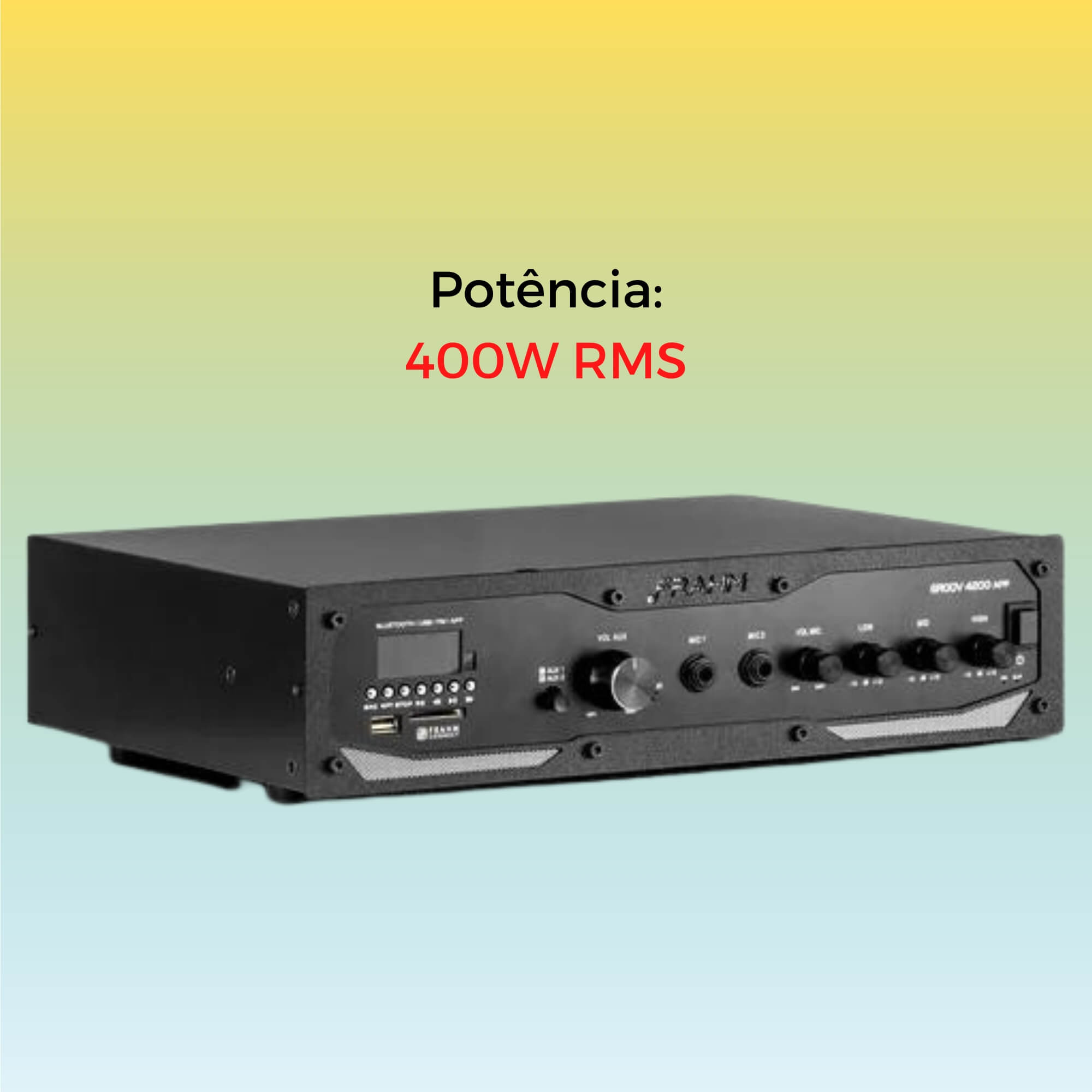 COMP Kit Amplificador GR 4200 + 16 Caixas PS 200 + 16 Trafos 700m2 Area Frahm
