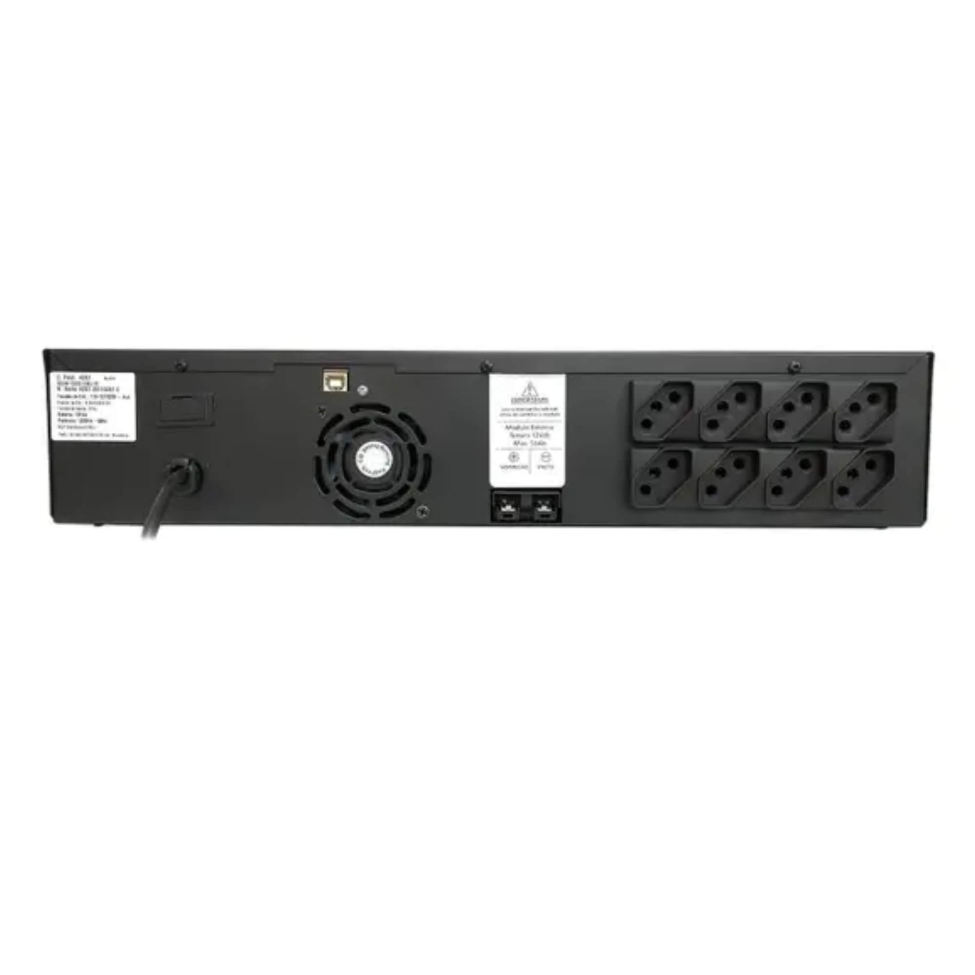 Nobreak Quadri Way 1200 CBU-TI 60Hz Preto Entr. 115-127/220V Sai. 115V Ragtech - 20QDW4261