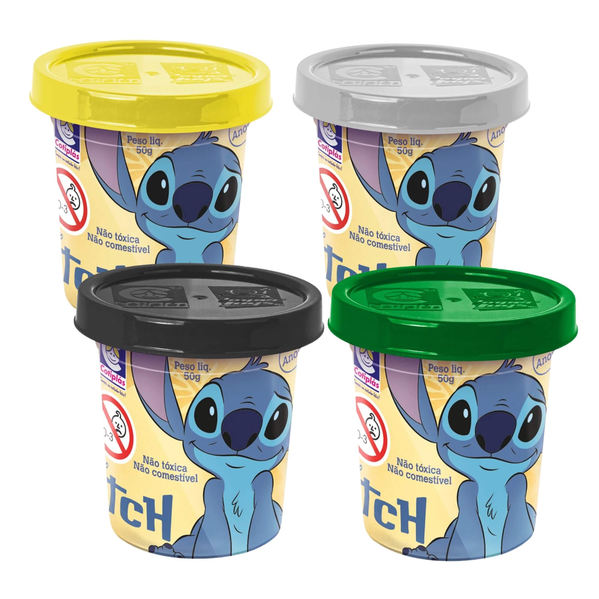 Brinquedo Disney Stitch Dentista - Kit Educativo com Acessórios +3 Anos Cotiplas - 2898