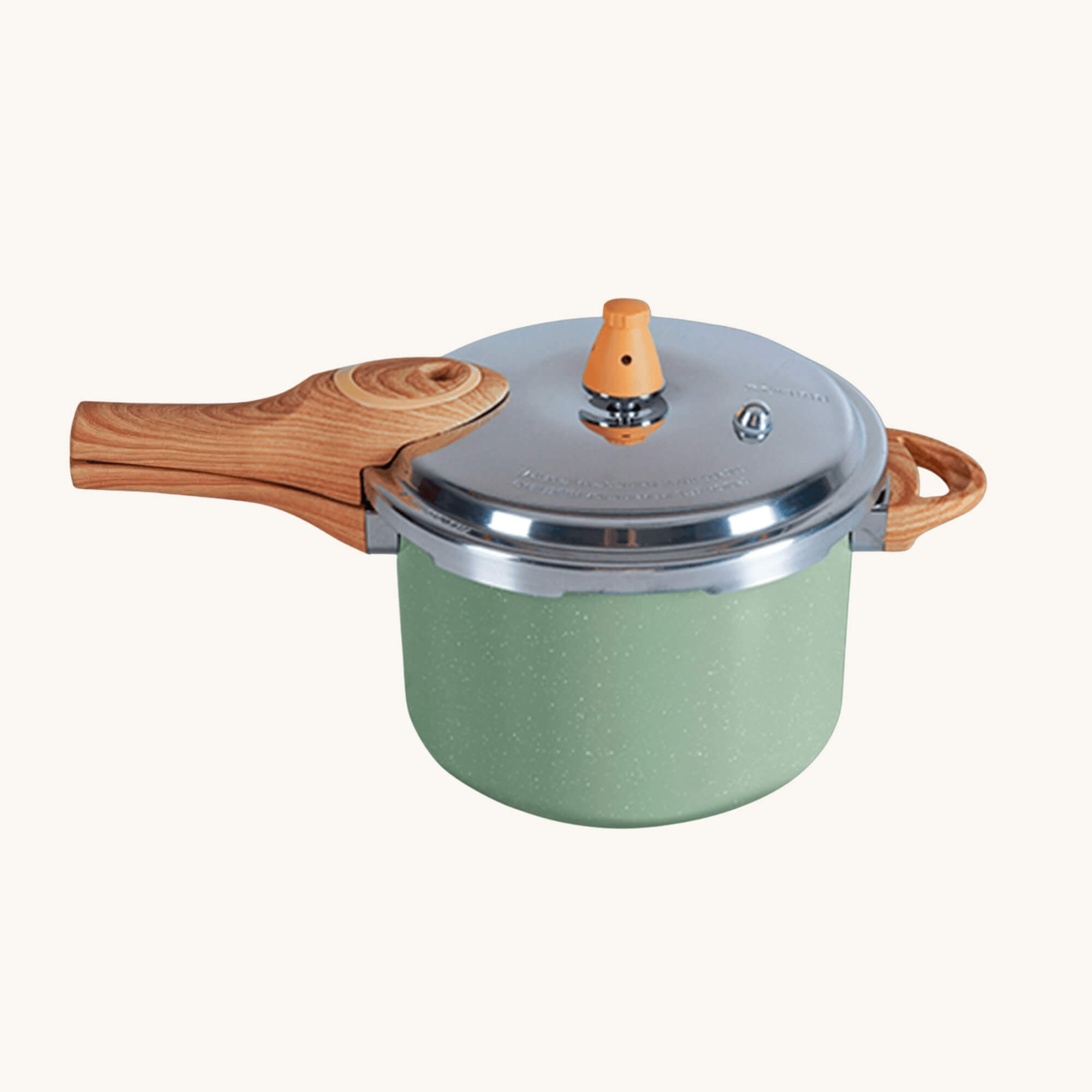 Panela de Pressão Indução Pressure Antiaderente Ceramic Life 4,2 Litros Botanika Verde Brinox - 4952/108 (N/A)