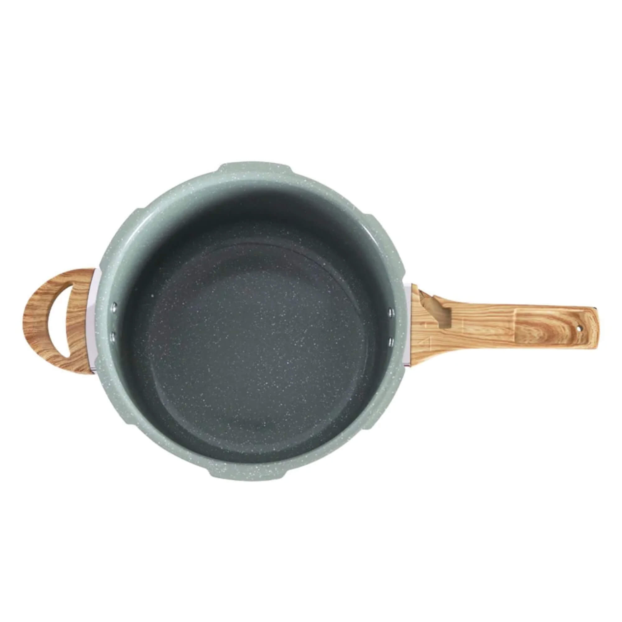 Panela de Pressão Indução Pressure Antiaderente Ceramic Life 4,2 Litros Botanika Verde Brinox - 4952/108 (N/A)