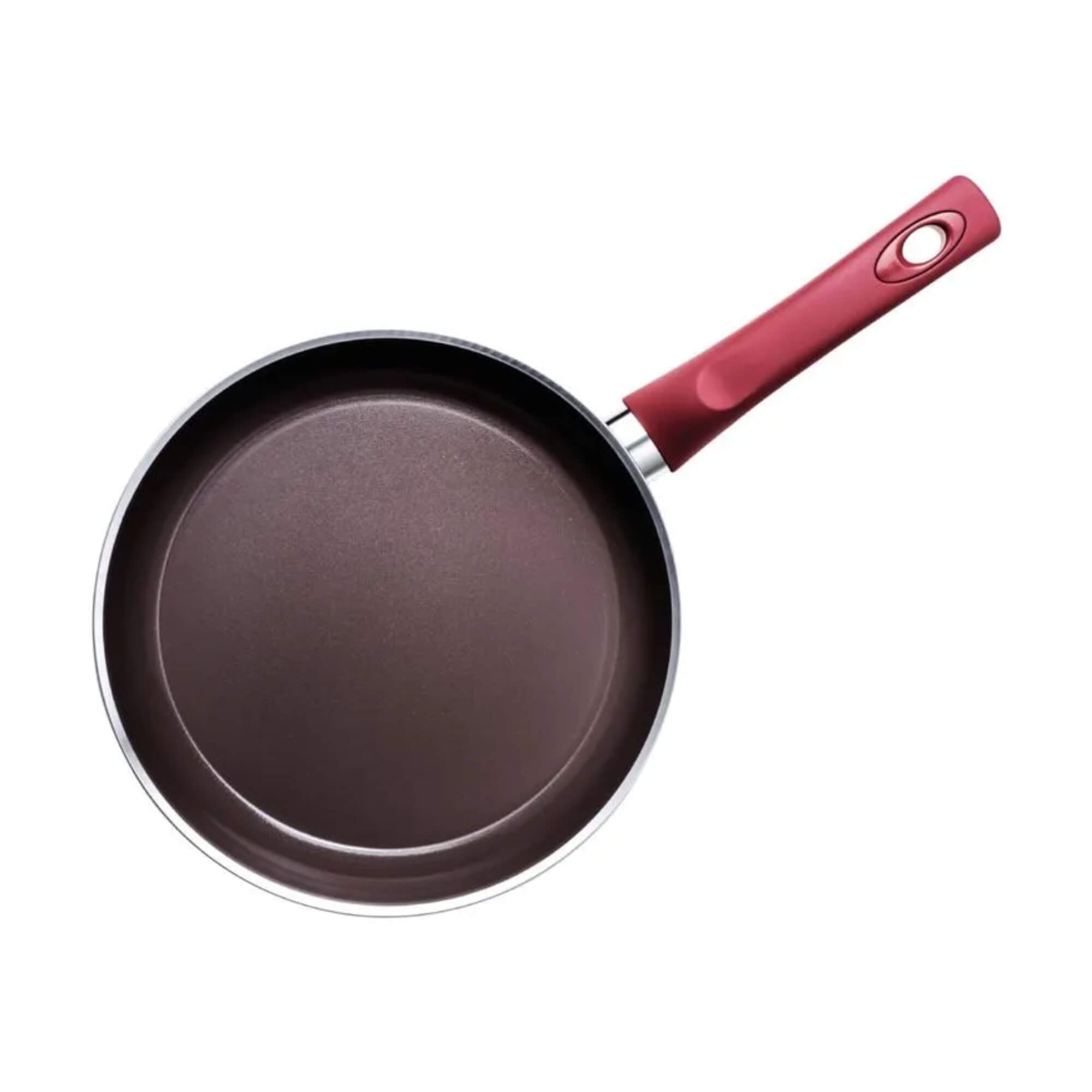 Jogo de Panelas Antiaderente Optima Ceramic Life 5 Peças c/ Indução Vermelho Carmin Brinox - 4799/100