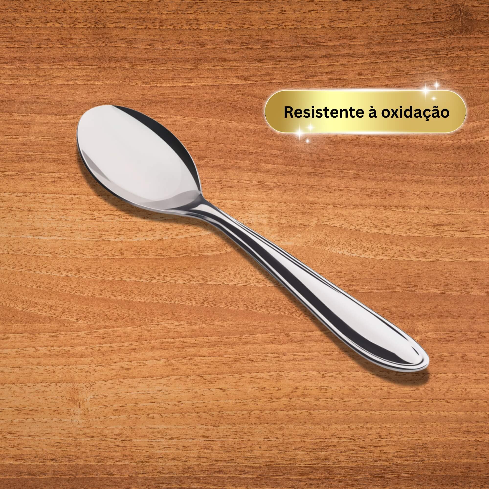 Colher de Mesa Lyon em Aço Inox Brinox - 5100/001