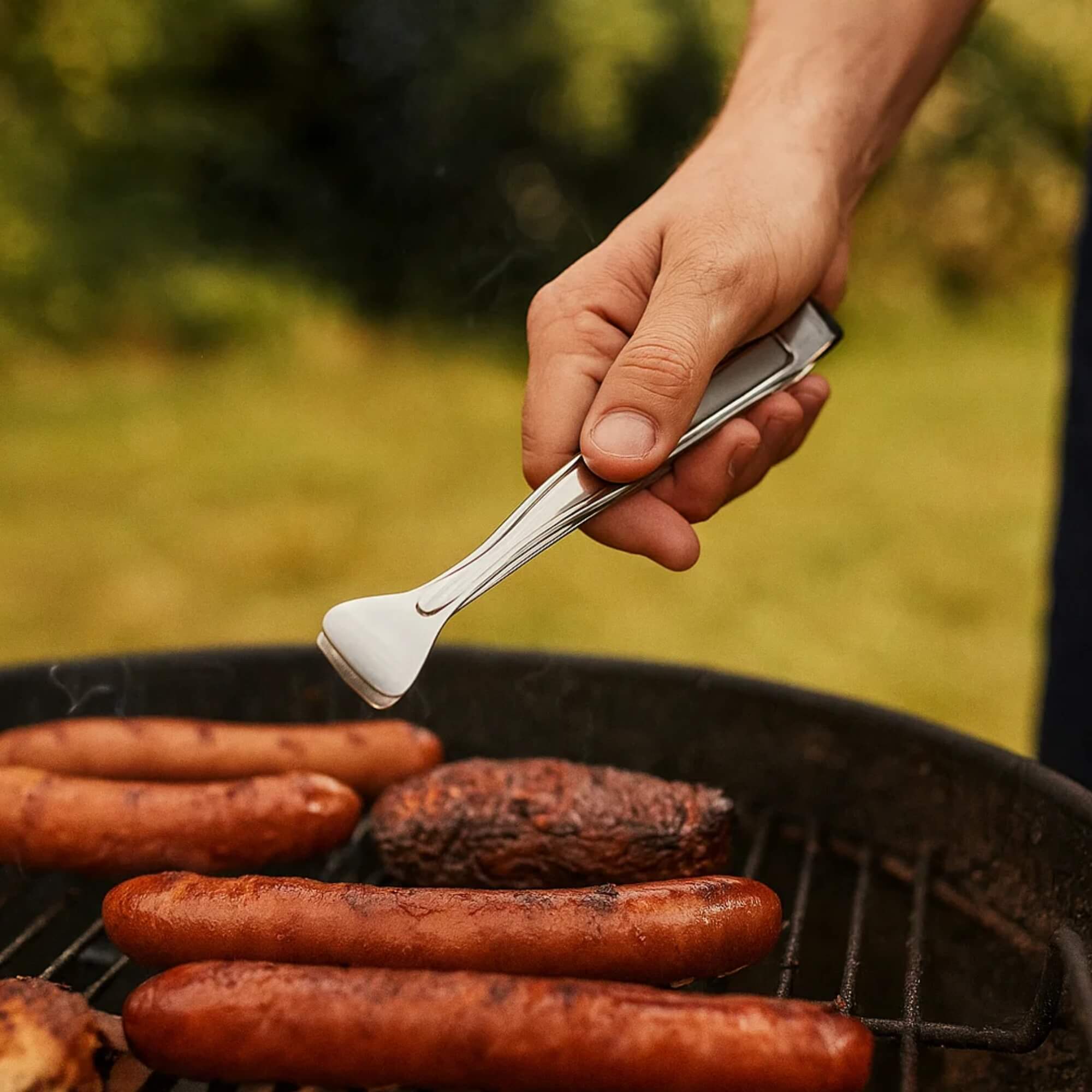 Pinça para Churrasco e Frios Arienzo 13cm Inox Brinox - 1661/000