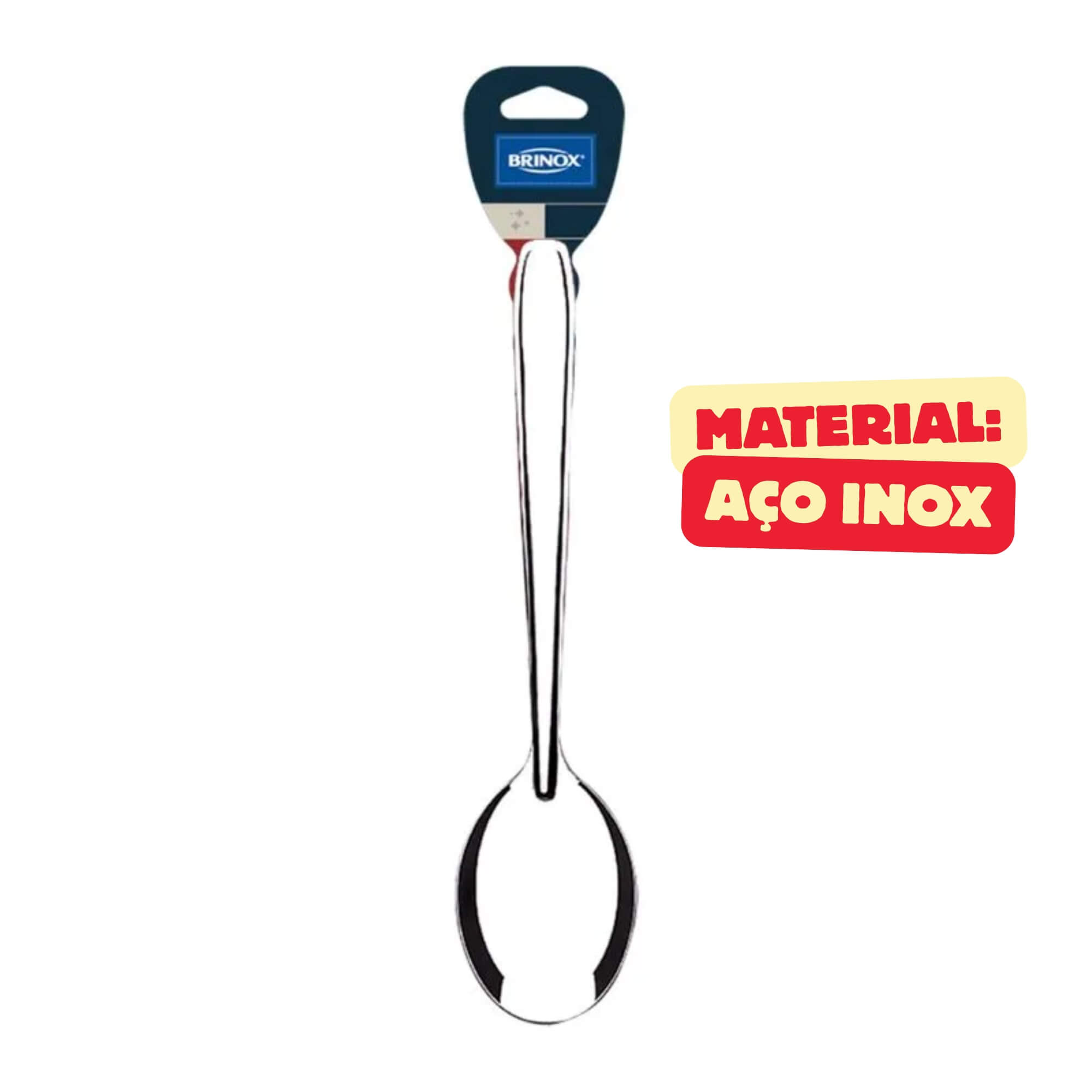 Colher para Arroz Beli 24,5cm Brinox - 2050/318