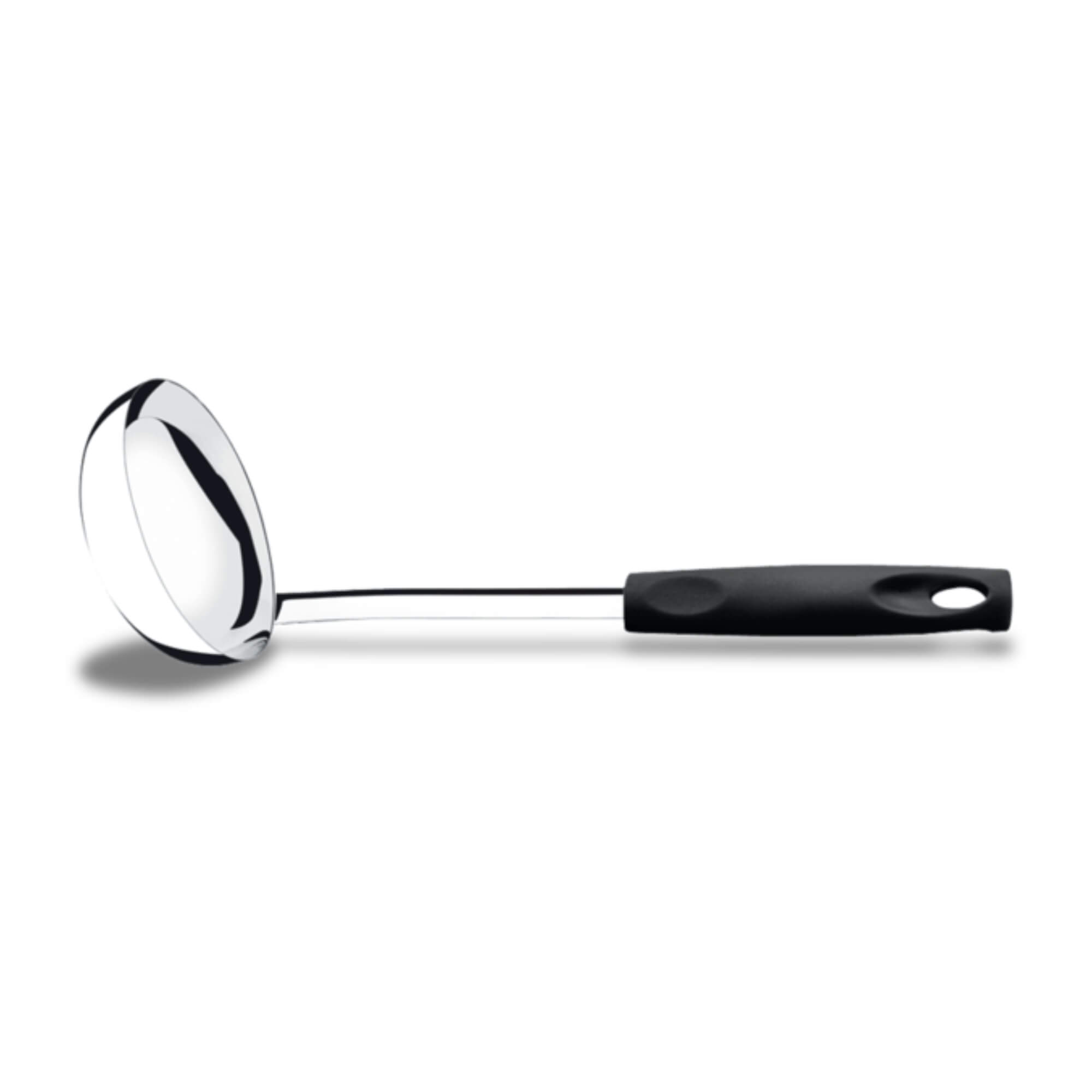 Concha Terrina Linha Asti 28,5cm 90ml cabo preto Brinox - 2221/303