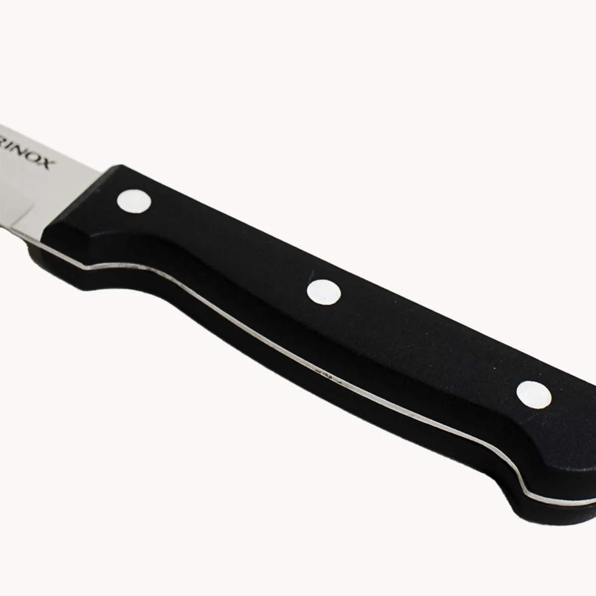 Faca para Churrasco 4,5" Jumbo Aço Inox Brinox - 2554/010