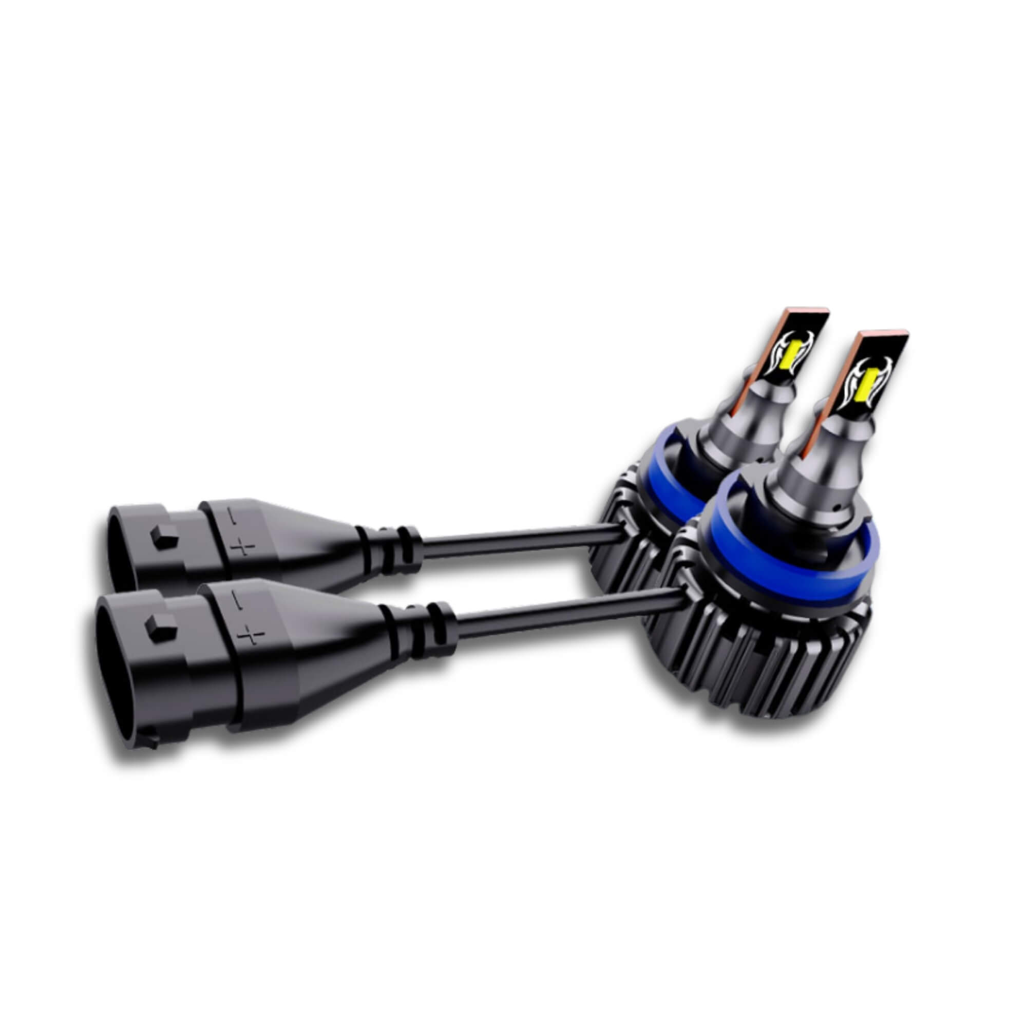 Par de Lâmpadas LED Veicular H8 Linha Nano LED Roadstar - RS-H8 11BR MI