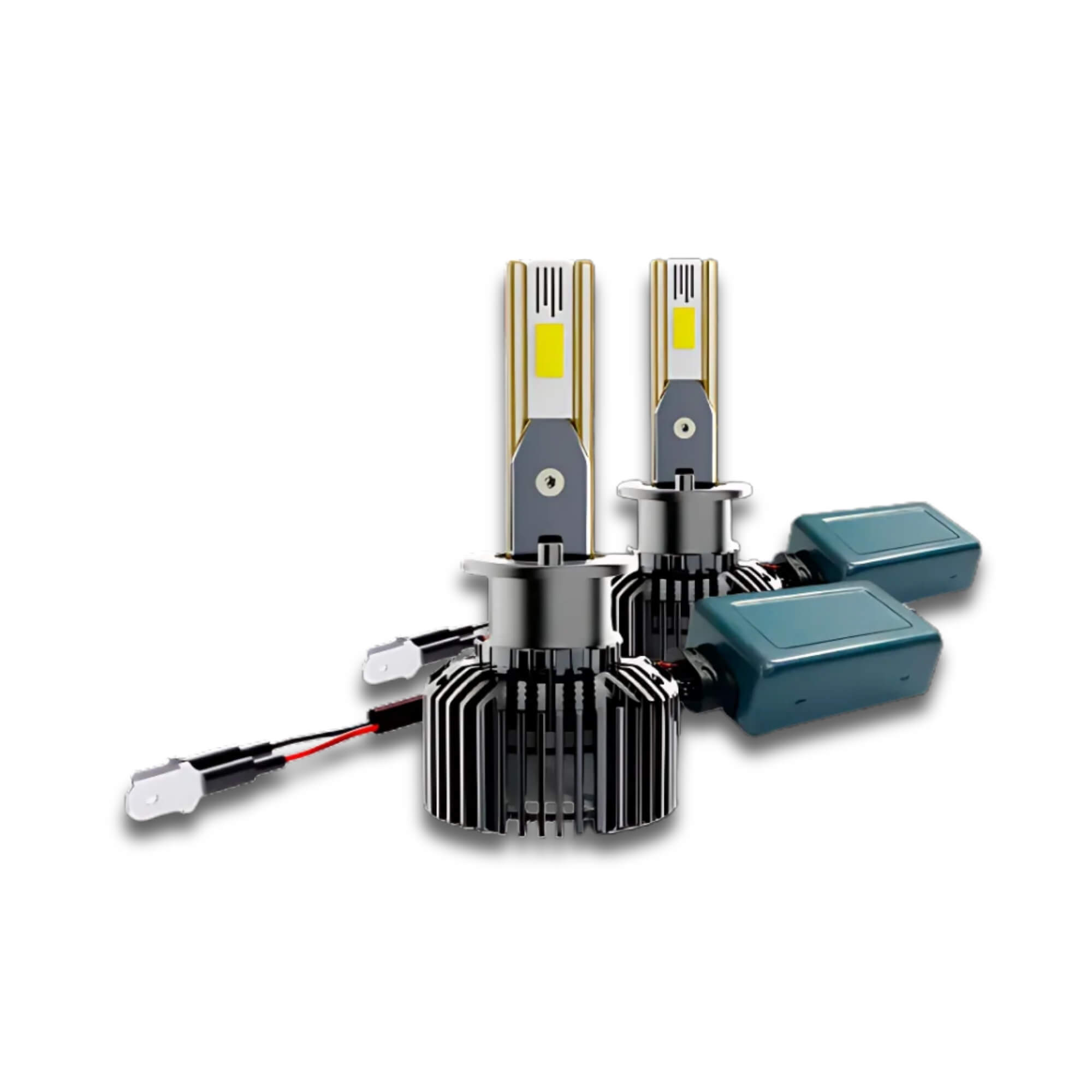 Par de Lâmpadas LED Veicular H1 Linha Power Light Roadstar - RS-H1 16BR MI