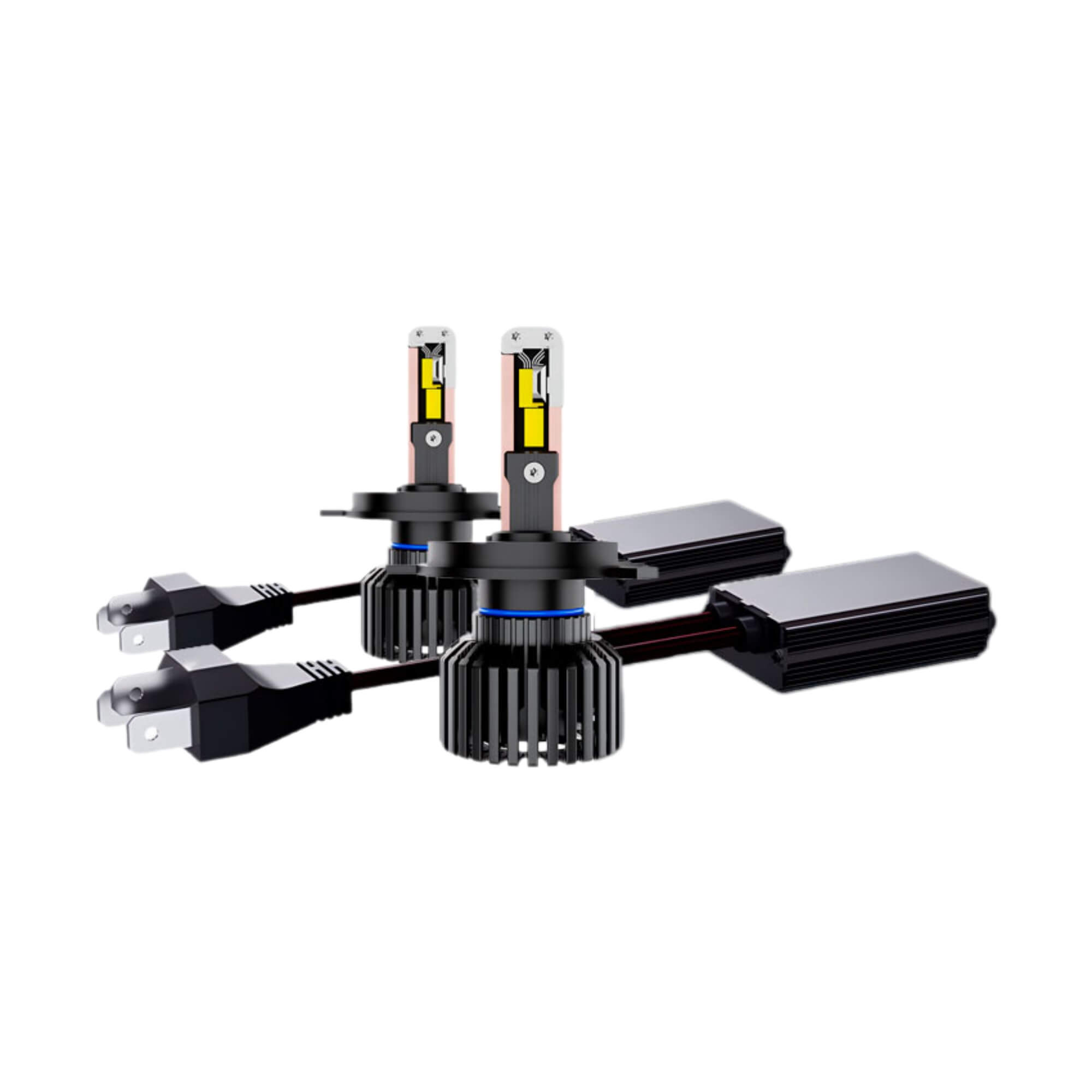 Par de Lâmpadas LED Veicular H4 Linha Xtrem Light Roadstar - RS-H4 19BR MI