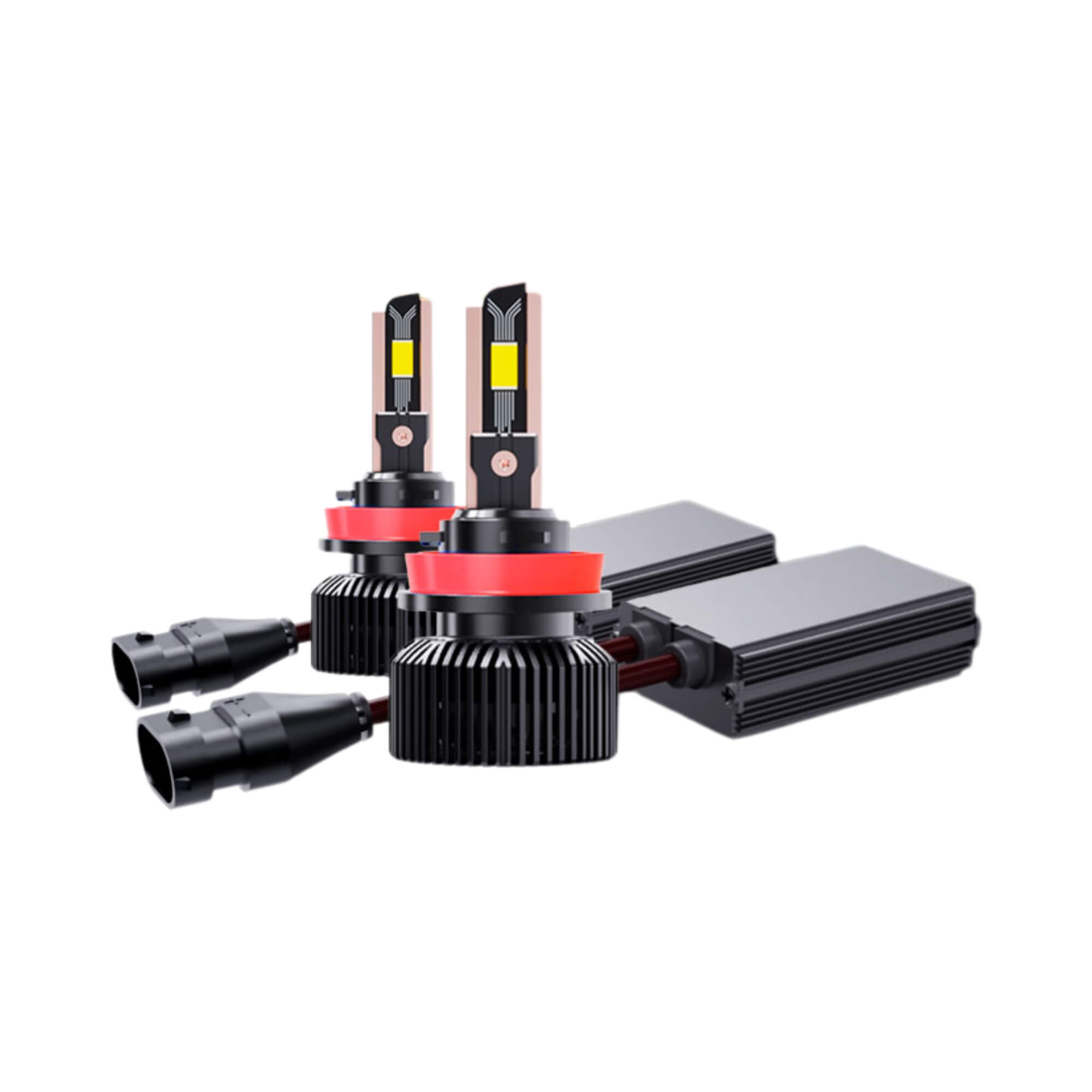 Par de Lâmpadas LED Veicular H8 Linha Xtrem Light Roadstar - RS-H8 19BR MI