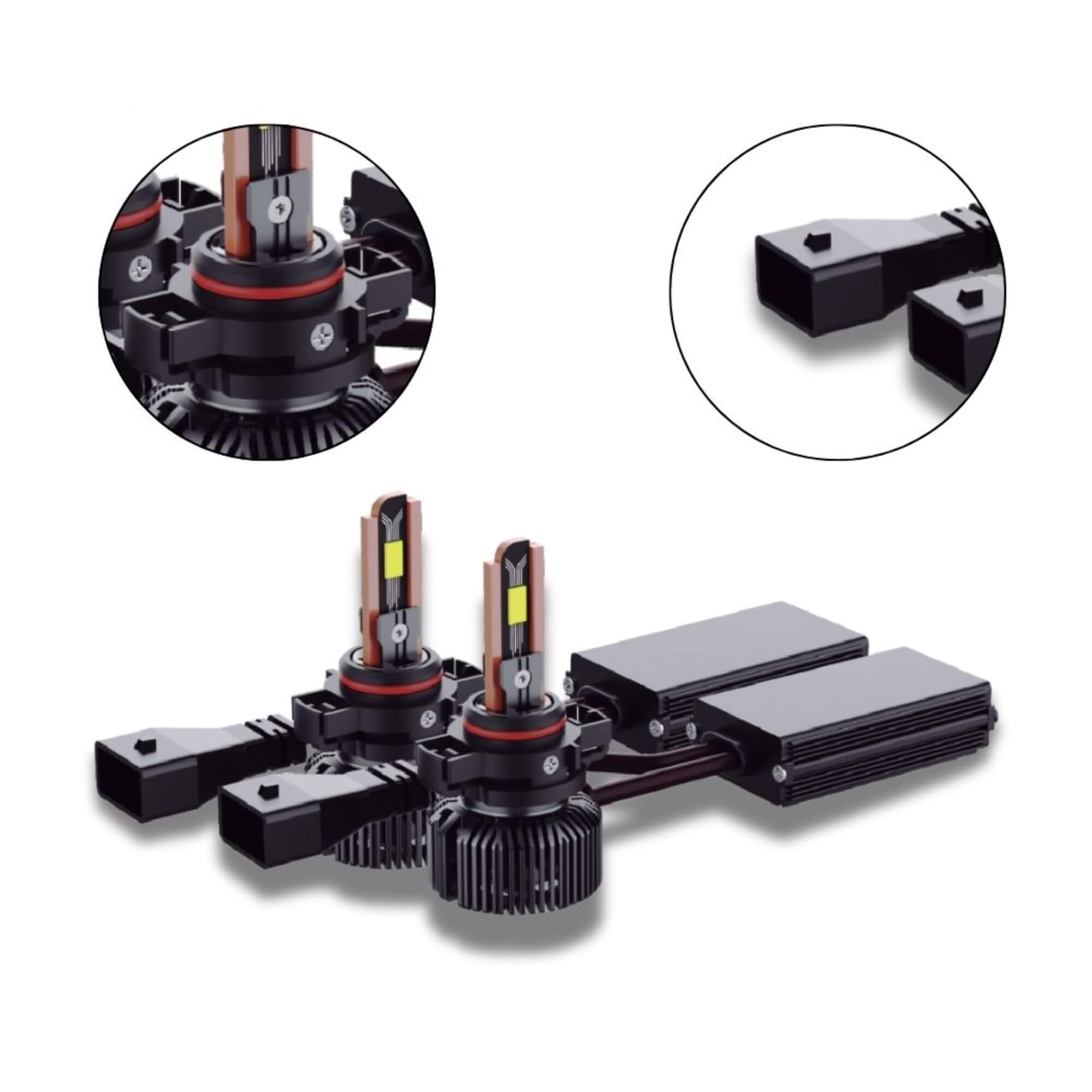 Par de Lâmpadas LED Veicular H16 Linha Xtrem Light Roadstar - RS-H16 19BR MI