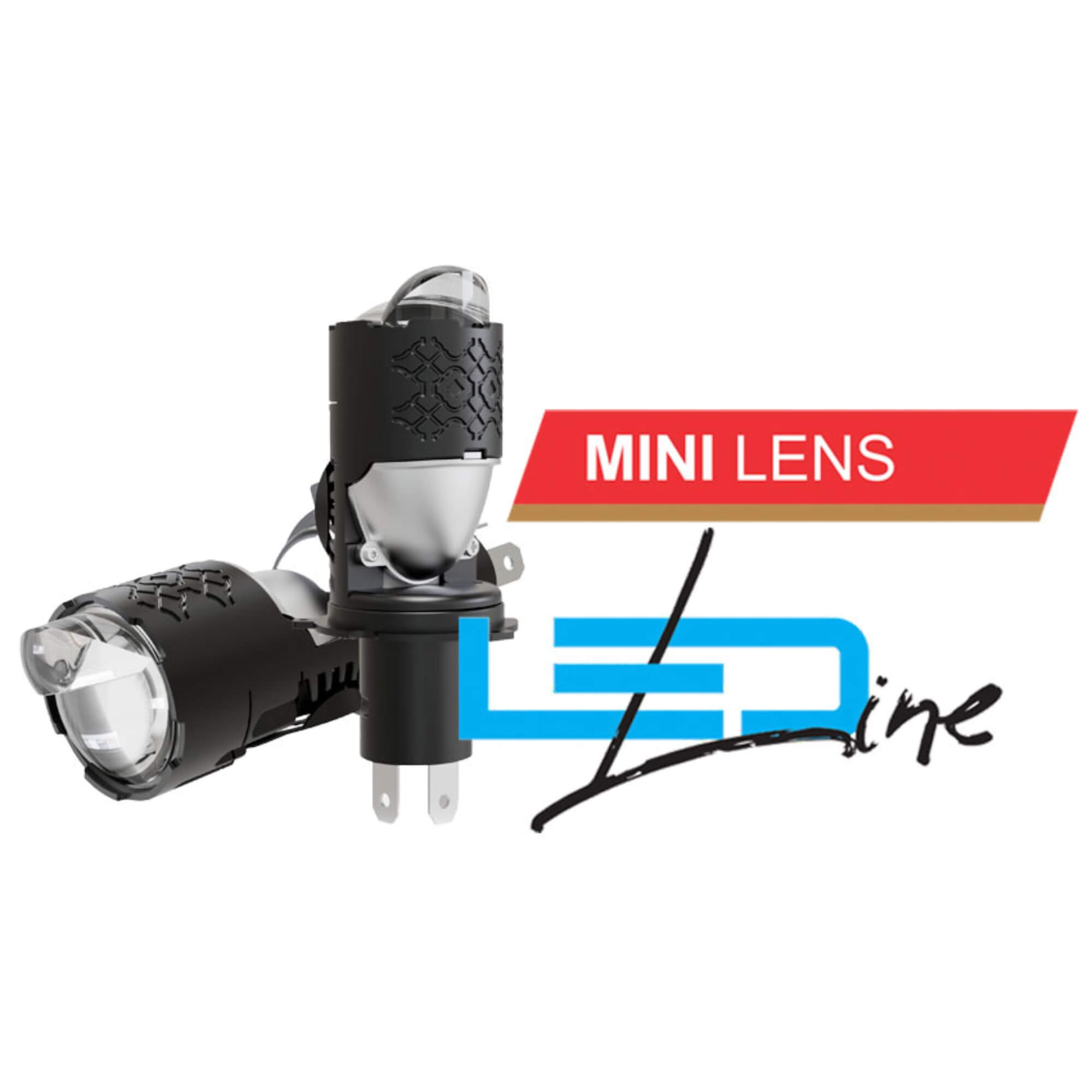 Mini Lente H4 Linha Mini Lens Roadstar - RS-H4 17BR MI
