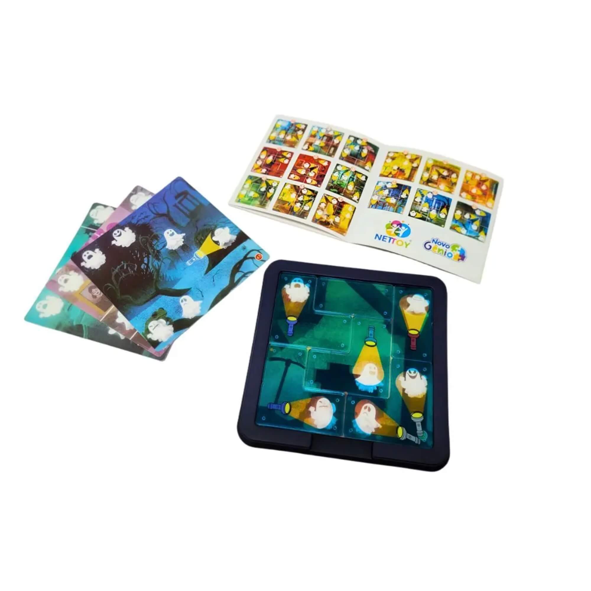 Brinquedo Infantil Desafio IQ Caça Fantasma Nettoy - 40028