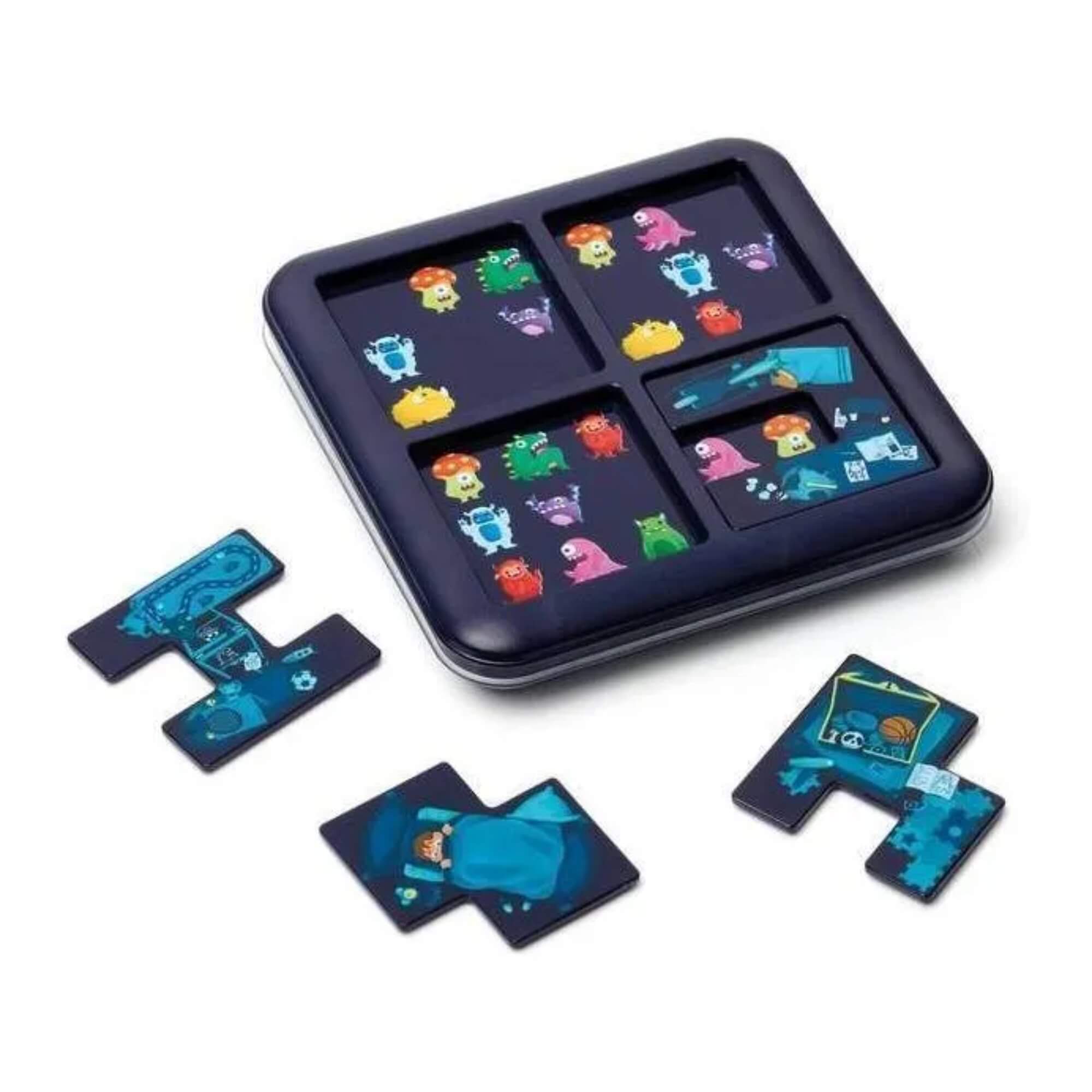 Brinquedo Infantil Desafio IQ Ache o Monstro Nettoy - 40111