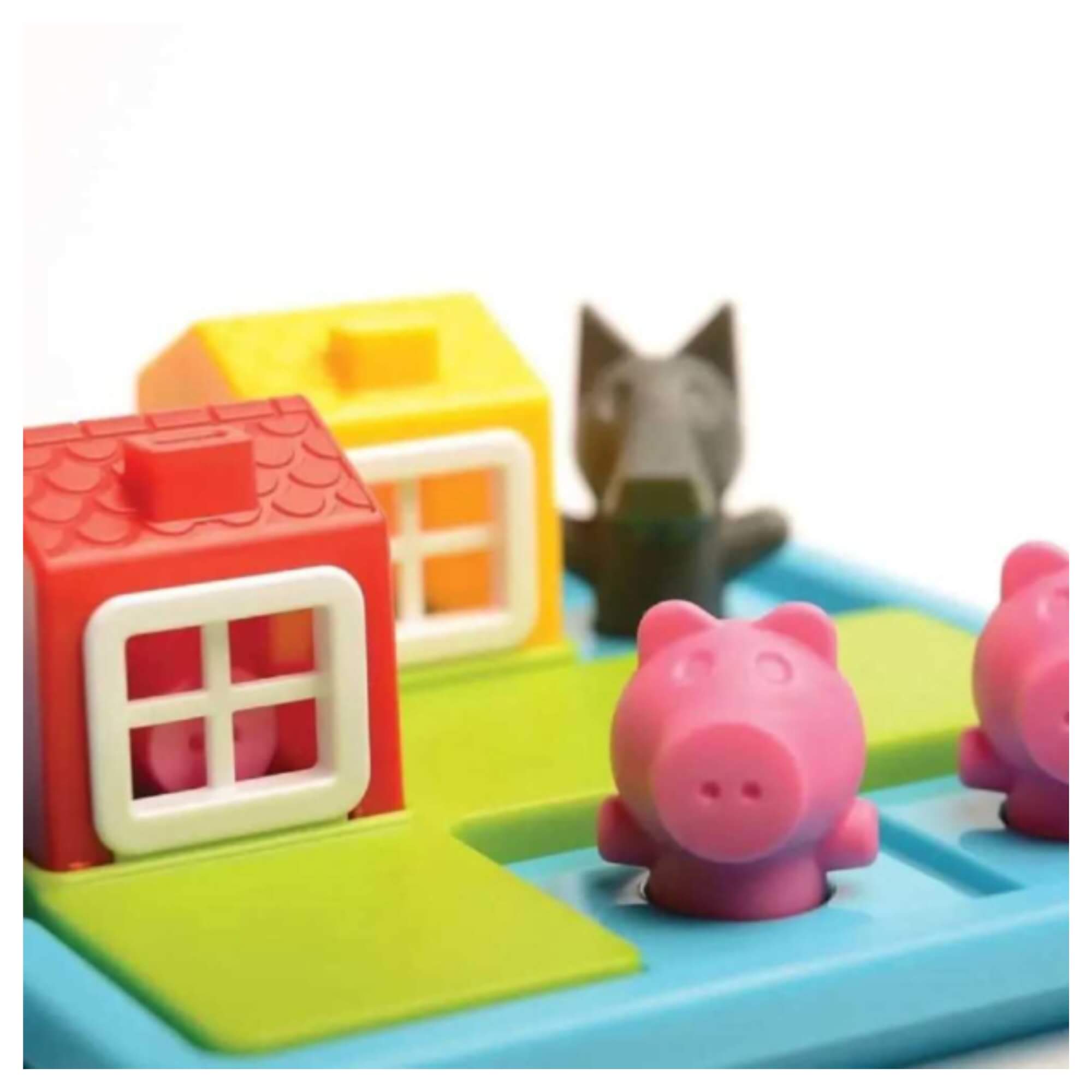 Brinquedo Infantil Desafio IQ Três Porquinhos Nettoy - 40067