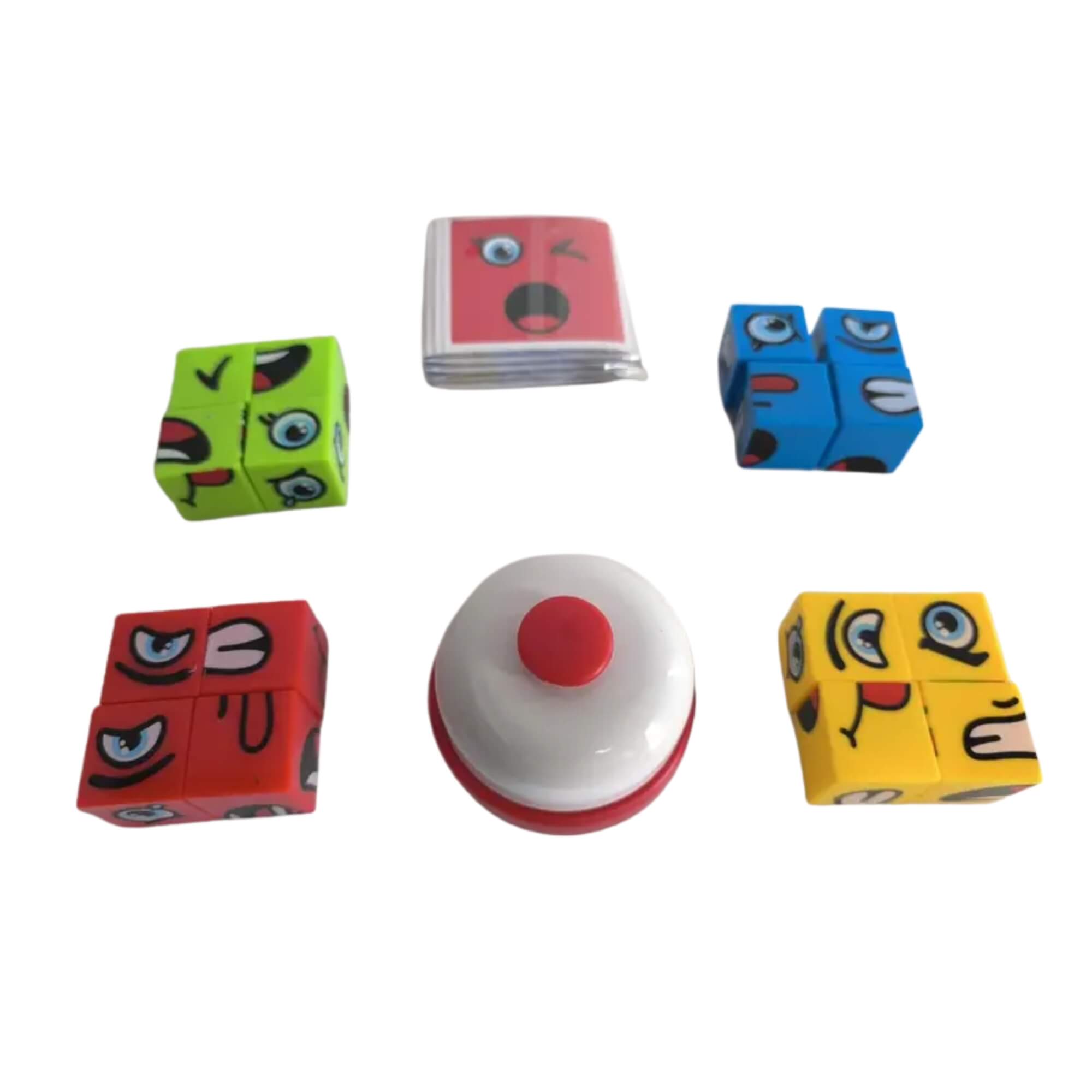 Brinquedo Infantil Jogo de Desafio Playcube Mude de Face Nettoy - 30191