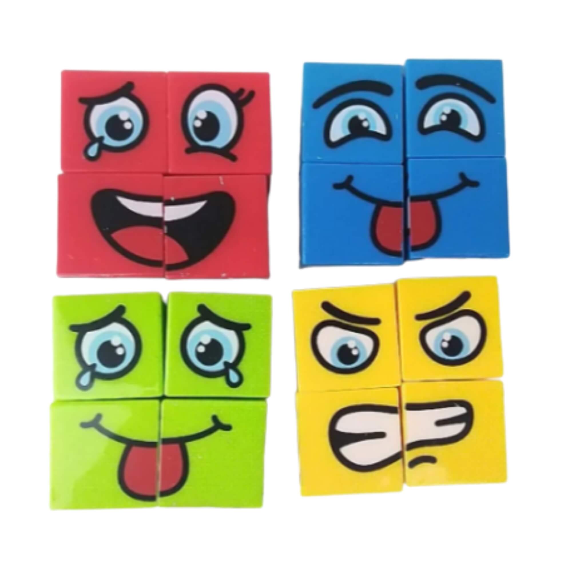 Brinquedo Infantil Jogo de Desafio Playcube Mude de Face Nettoy - 30191