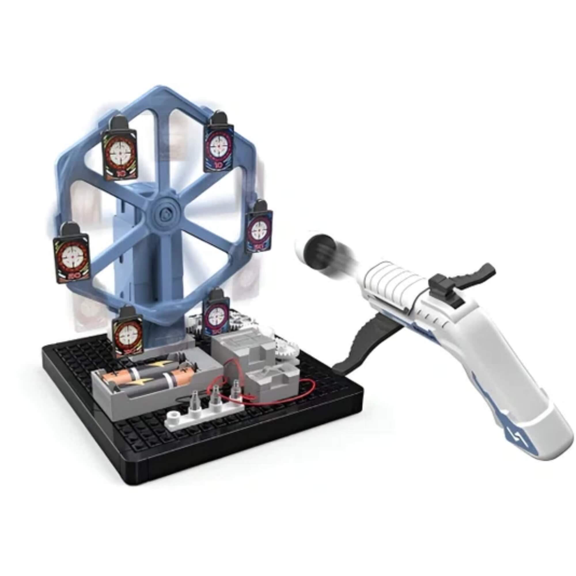 Brinquedo Infantil Experiência Novo Cientista Circuito Mec. Giratório c/Alvo Nettoy - 40091