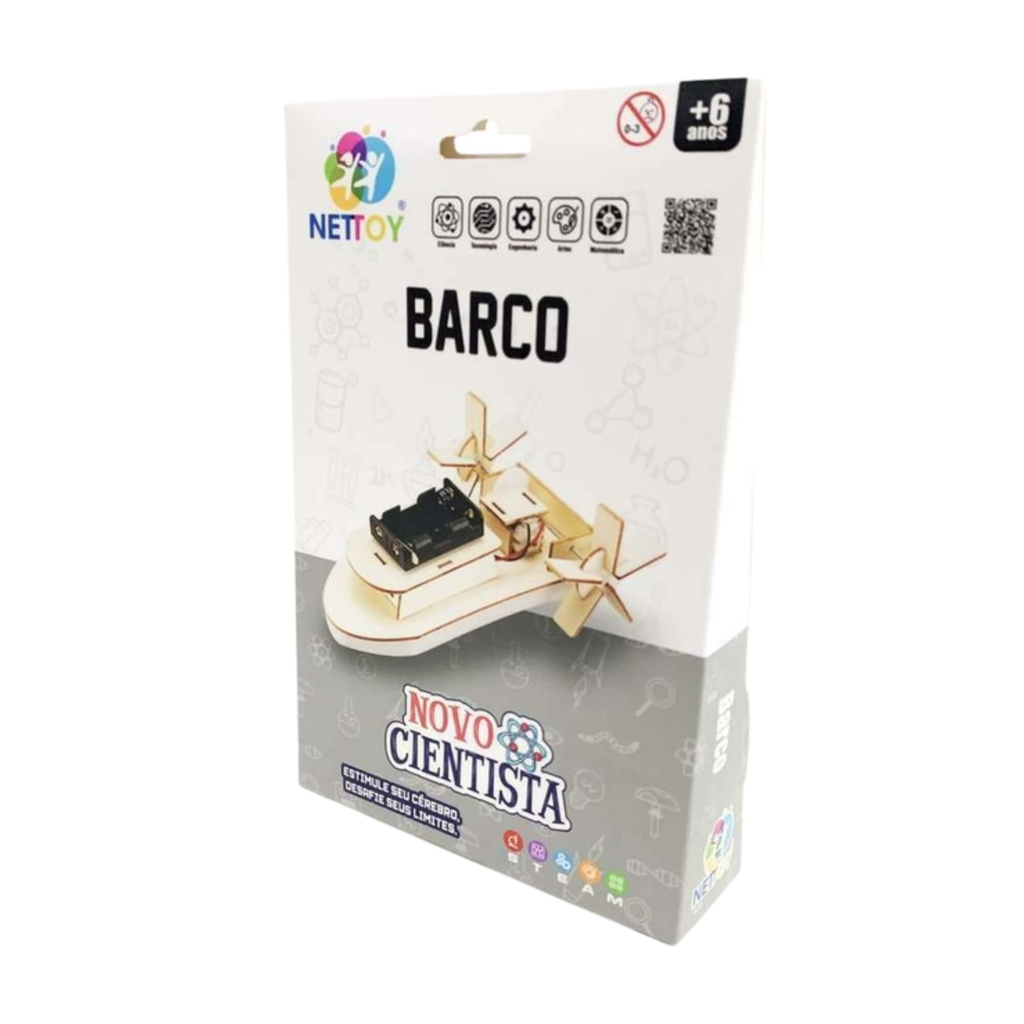 Brinquedo Infantil Experiência STEAM Novo Cientista Barco Nettoy -  40011