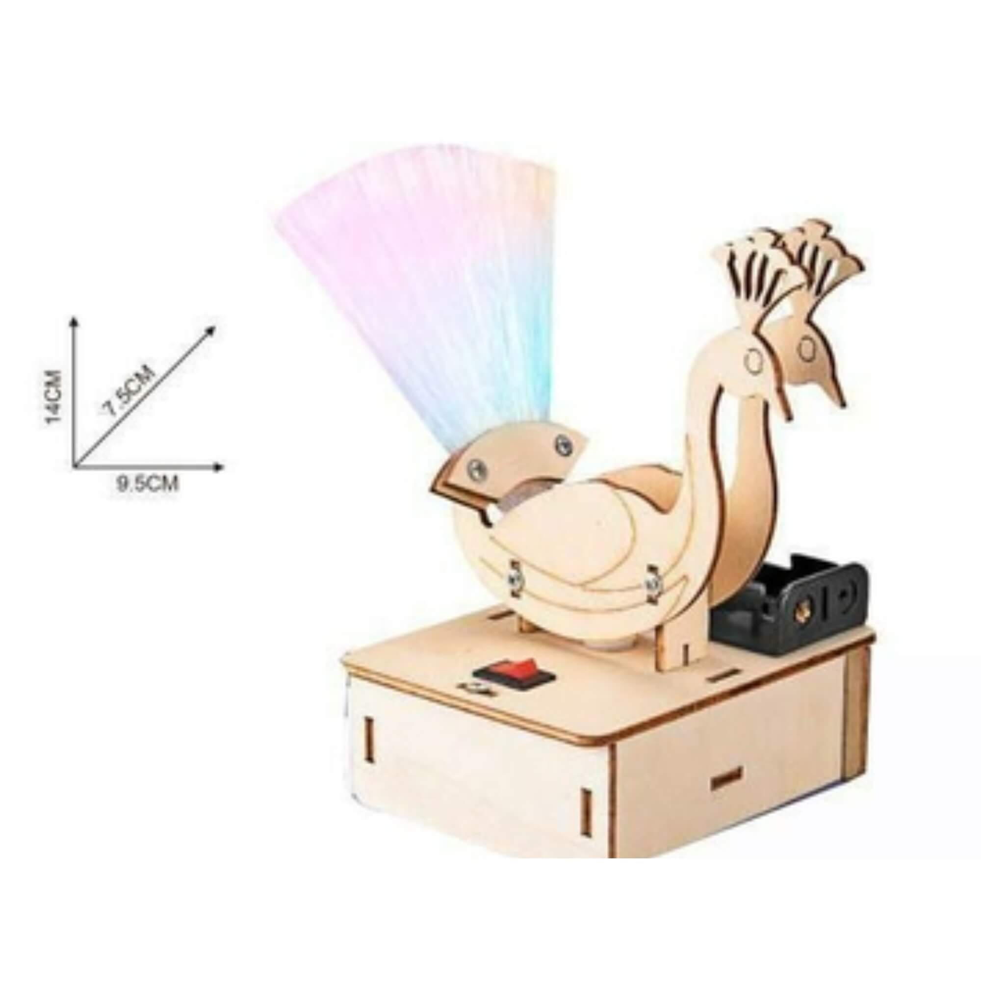 Brinquedo Infantil Experiência STEAM Novo Cientista Pavão Nettoy - 	40012