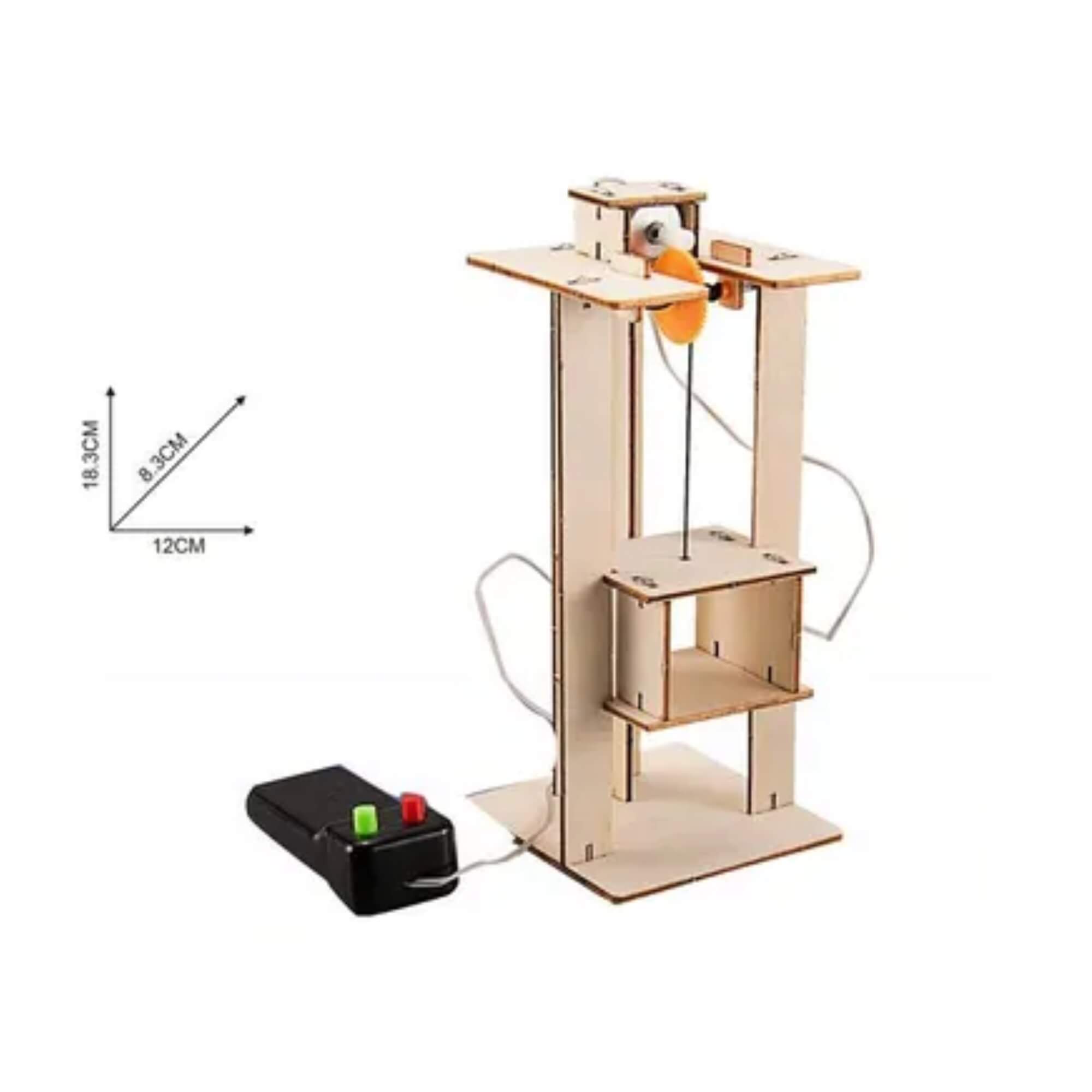 Brinquedo Infantil Experiência STEAM Novo Cientista Elevador Nettoy - 40016