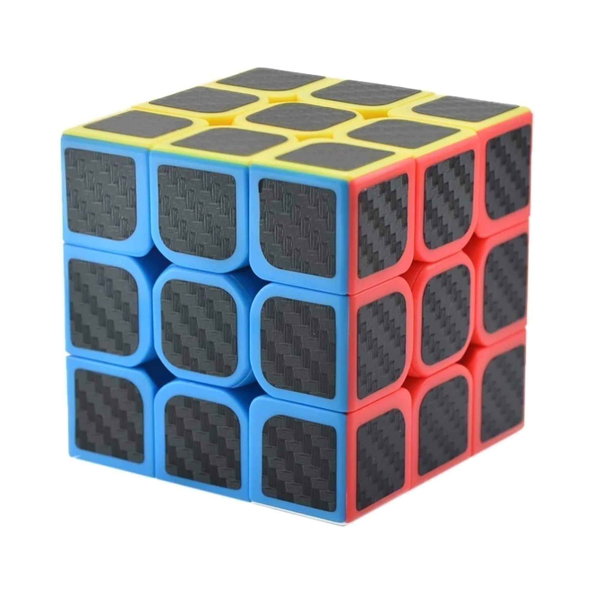 Brinquedo Infantil Cubo Mágico Carbono Antid. Playcube 3x3x3 Profissional Nettoy - NET1840